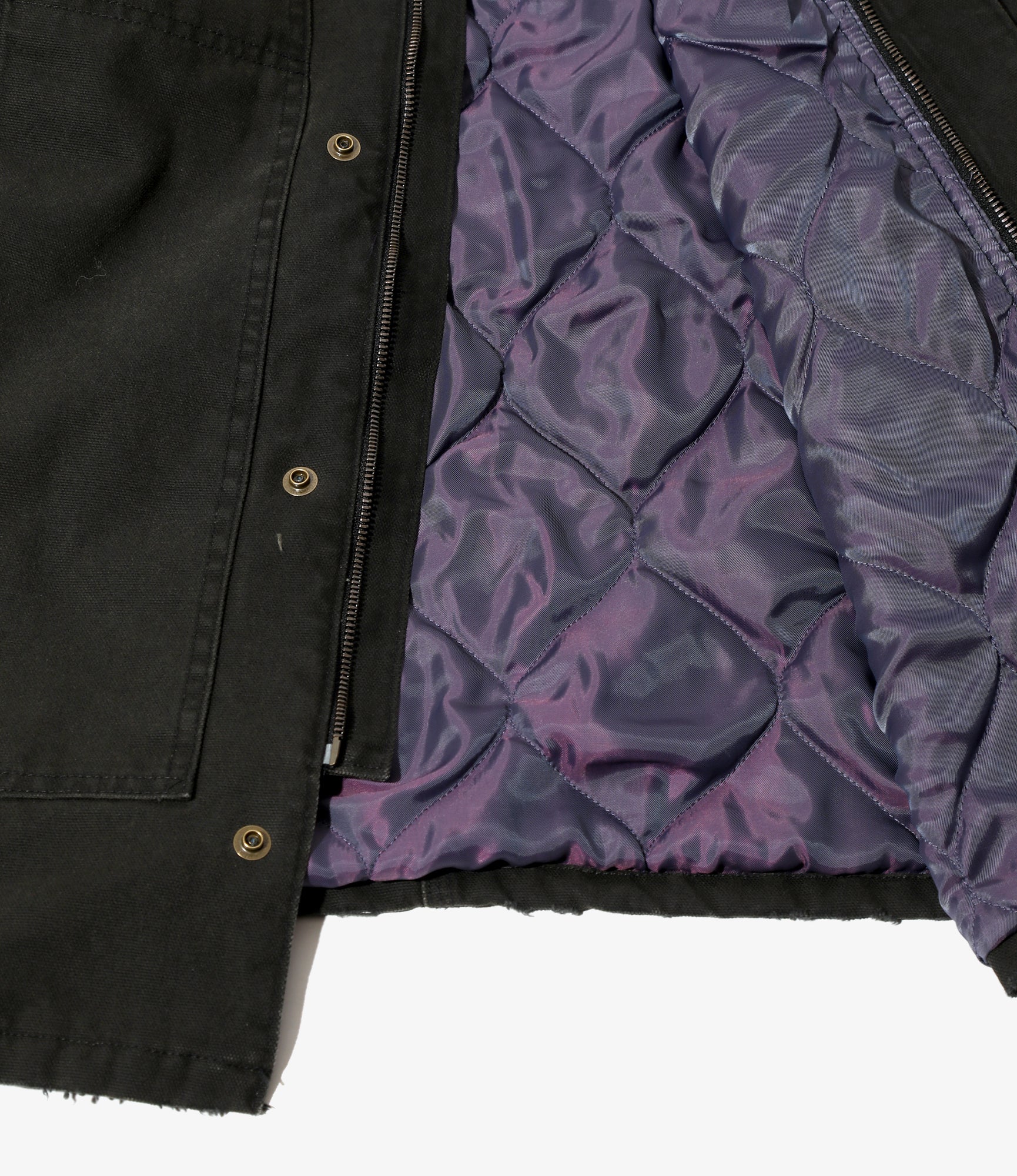 Lumberjack Coat - Black - 11oz Cotton Oxford - Image 2