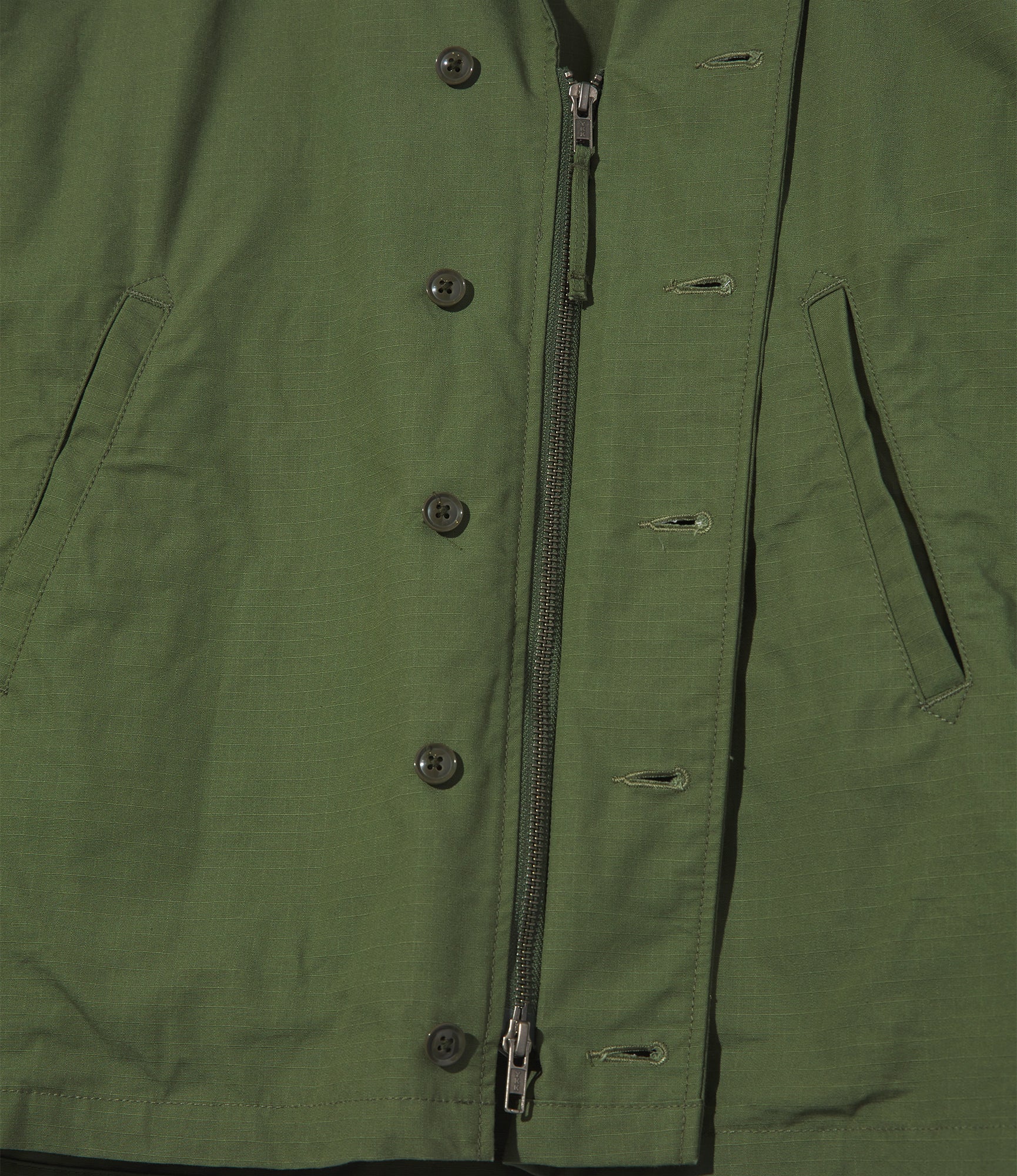 M41 Jacket - Olive Cotton Ripstop - Image 3