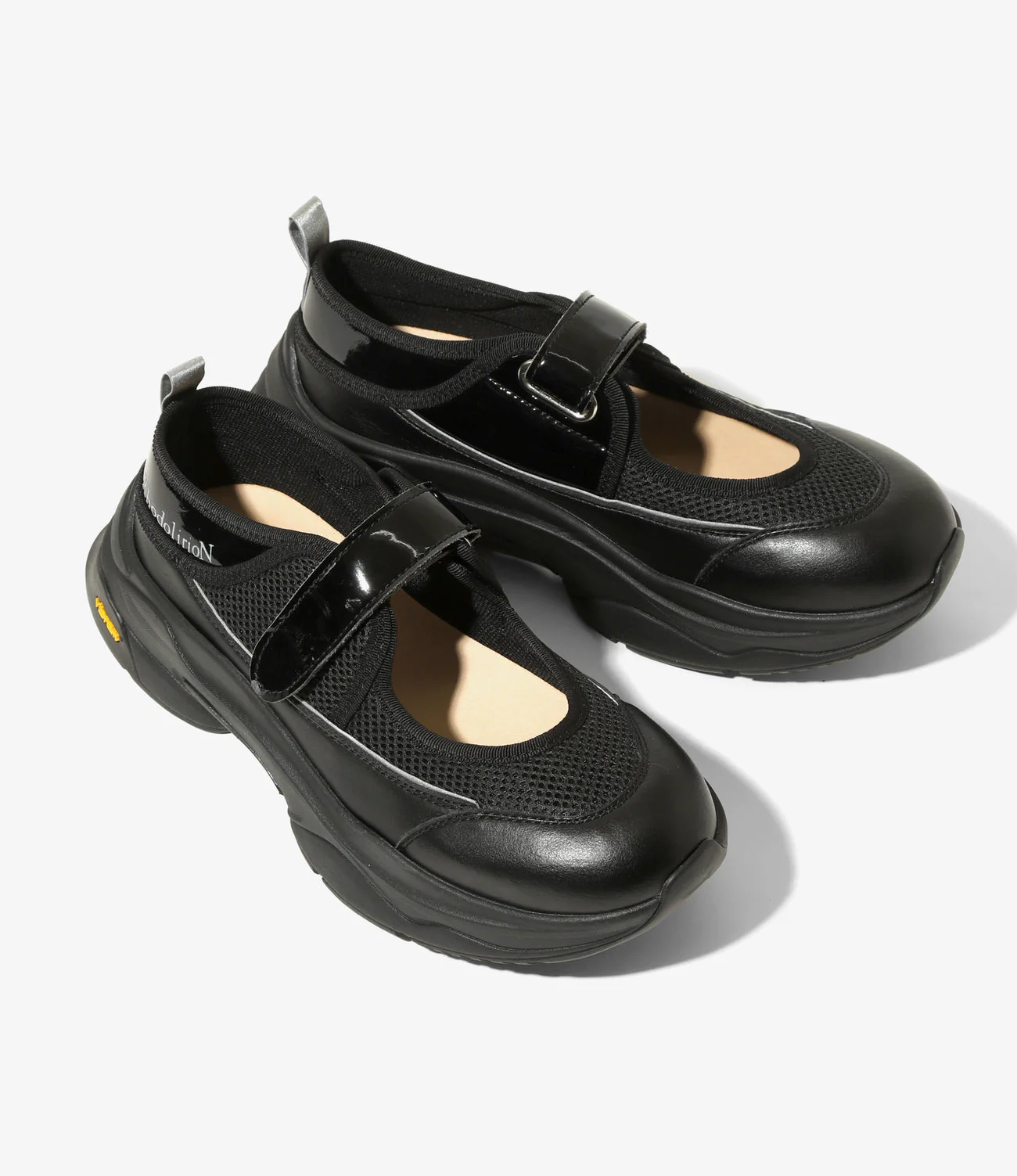 Mary Jane Sneakers - Black
