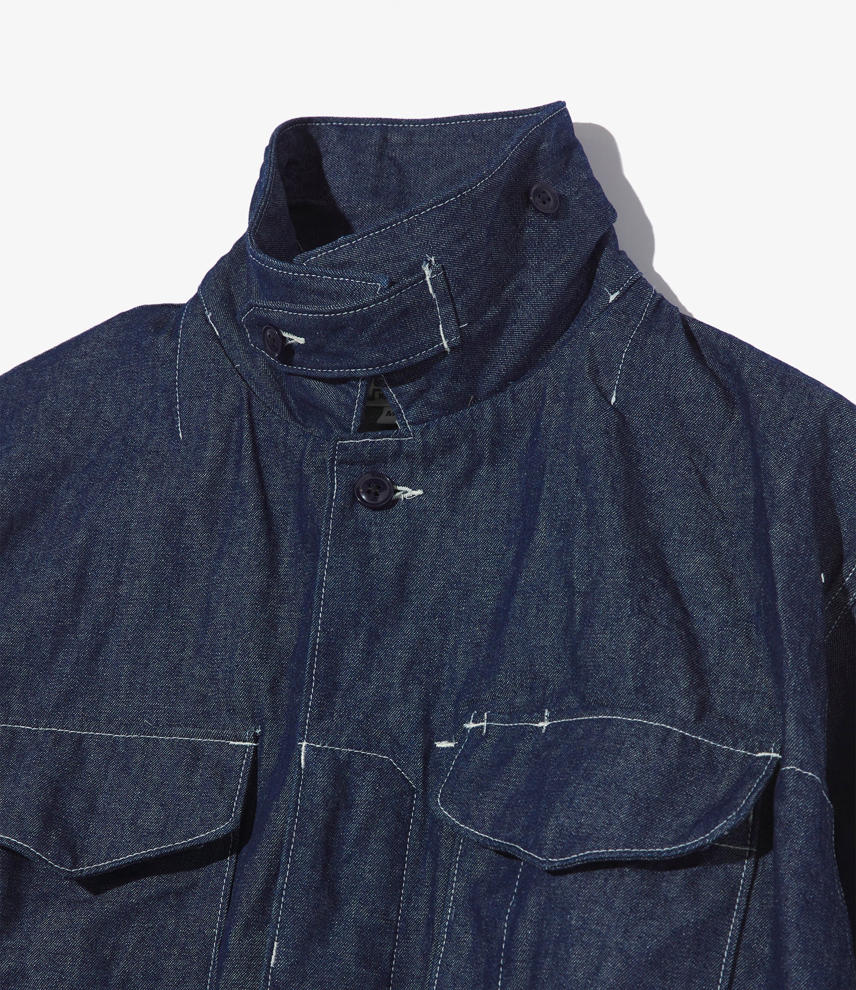MC Jacket - Indigo Industrial 8oz Denim - Image 2