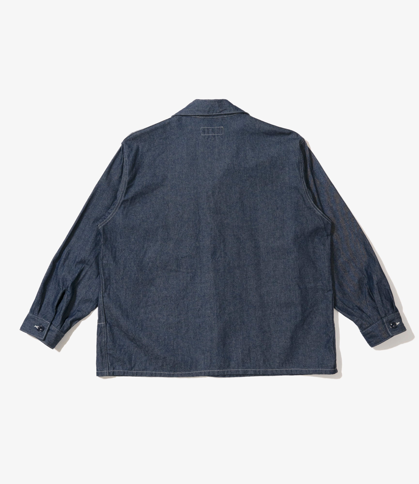 MC Shirt Jacket - Indigo industrial 8oz Denim - Image 2