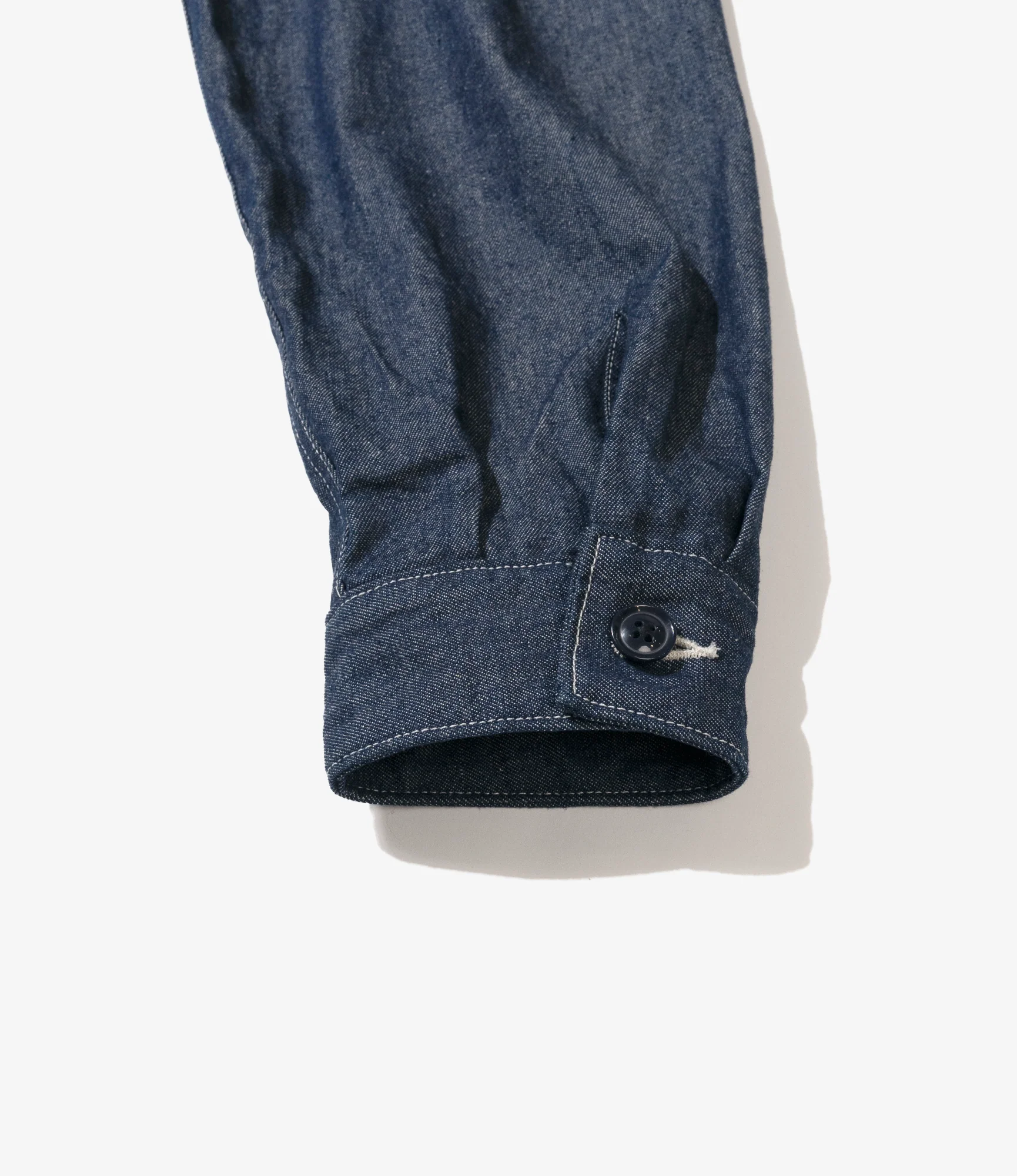 MC Shirt Jacket - Indigo industrial 8oz Denim - Image 6