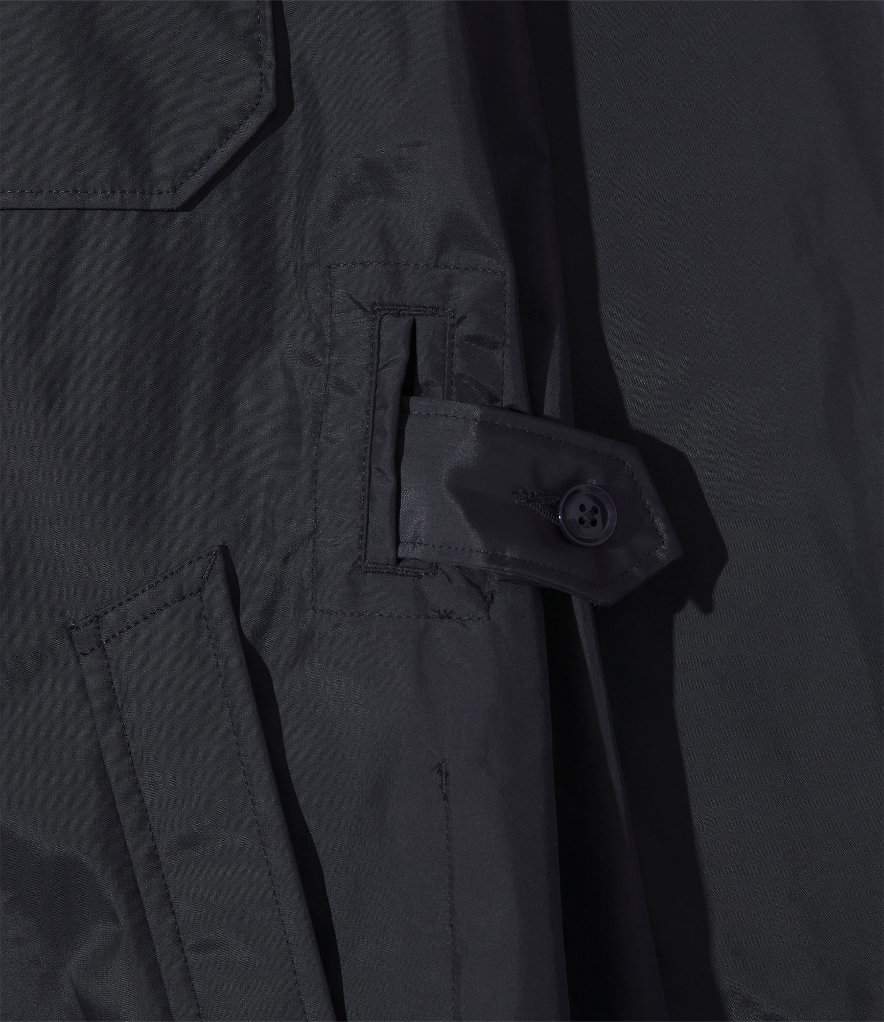 MG Coat - Dk. Navy 3 Layers Nyco Cloth - Image 3