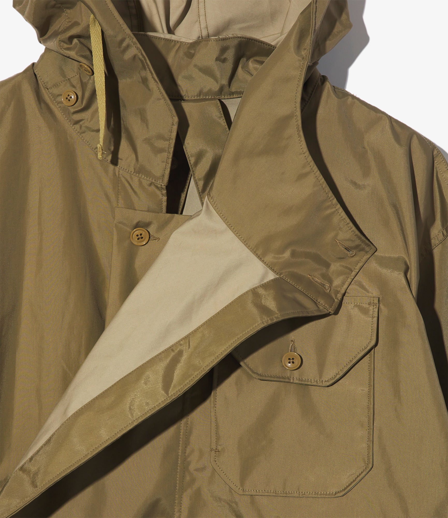 MG Coat - Khaki 3 Layers Nyco Cloth - Image 2