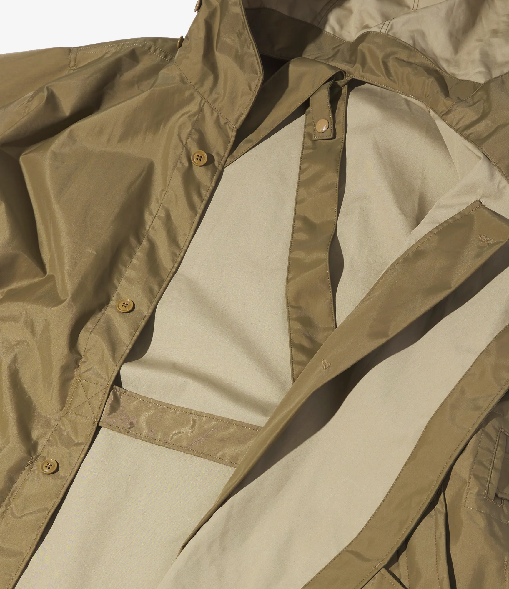 MG Coat - Khaki 3 Layers Nyco Cloth - Image 5