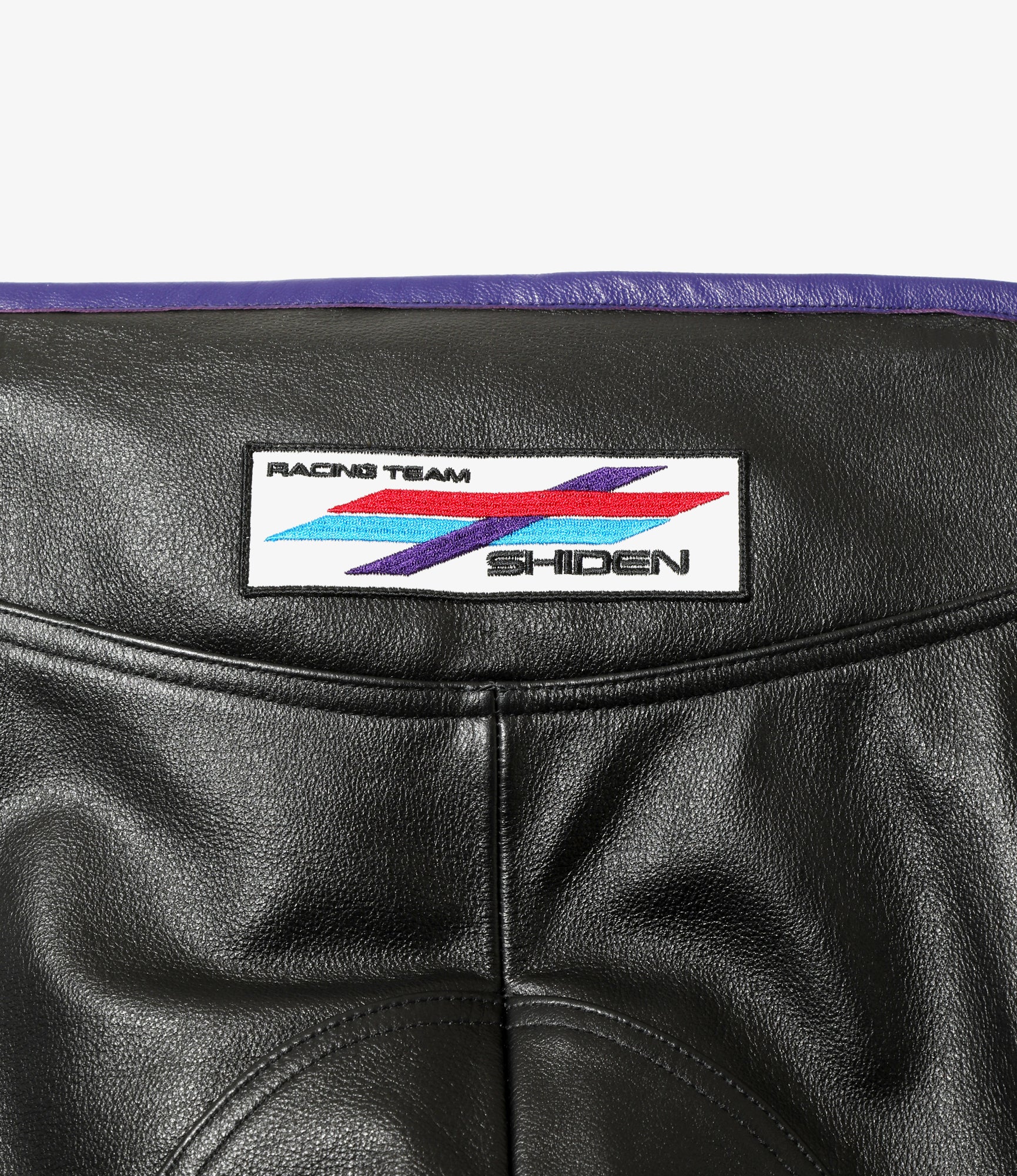 Motor Cycle Pant - Black - Cowhide Leather - Image 7