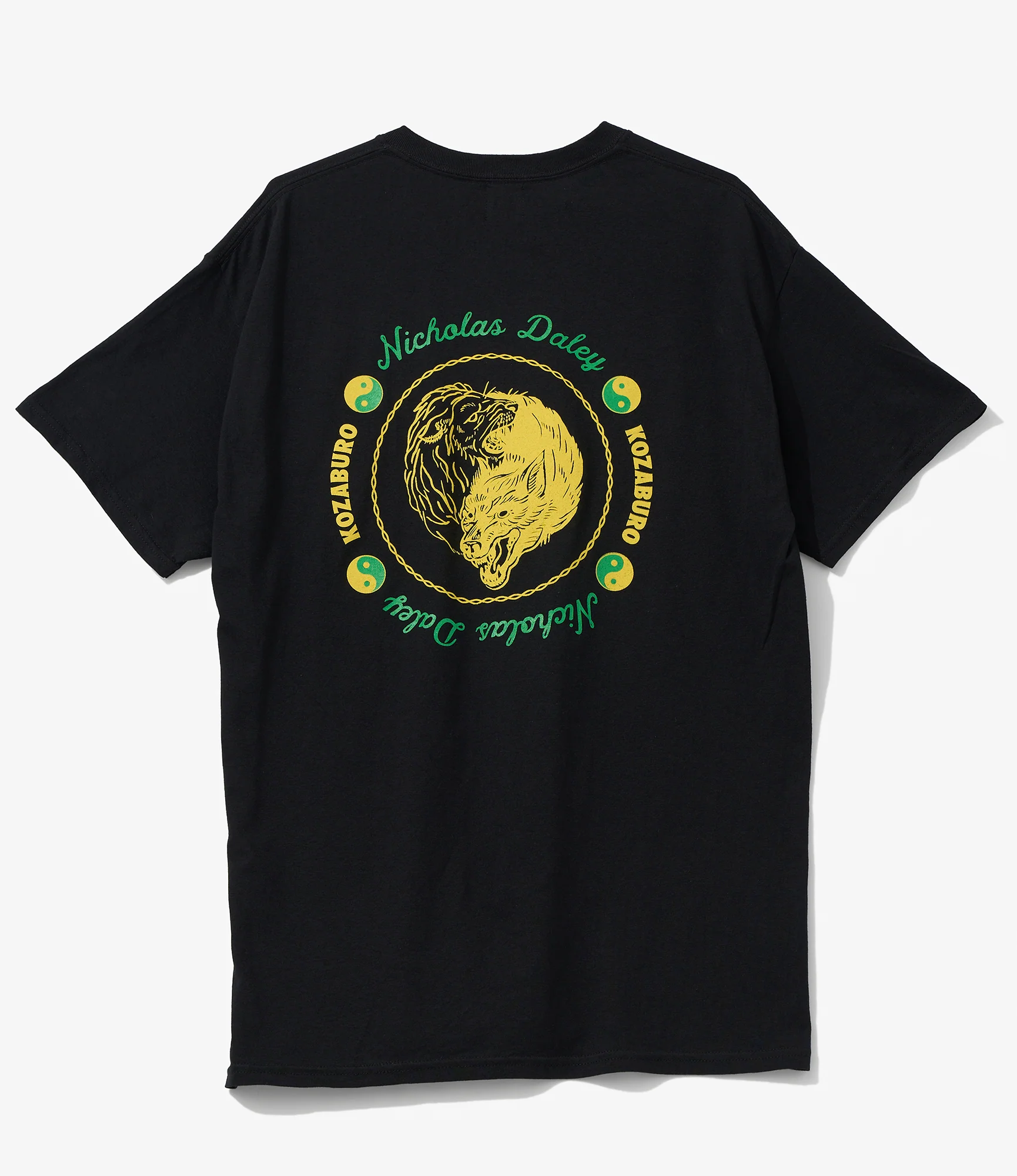 N.D. x Kozaburo x NNY - Ying Yang Tee - Black - Image 2