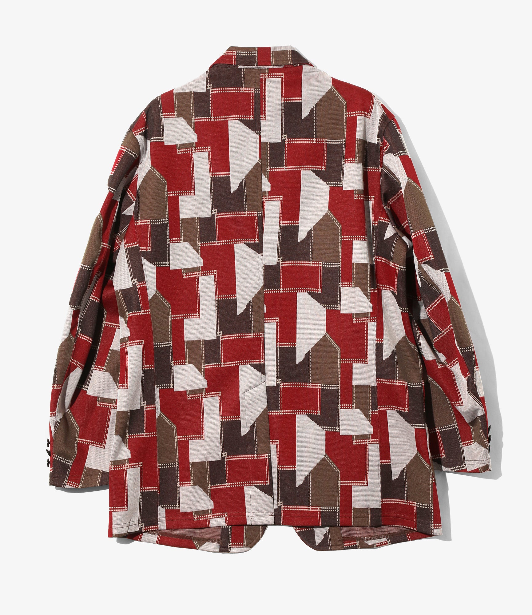 2B Jacket - Patchwork - Poly Jacquard - Image 4