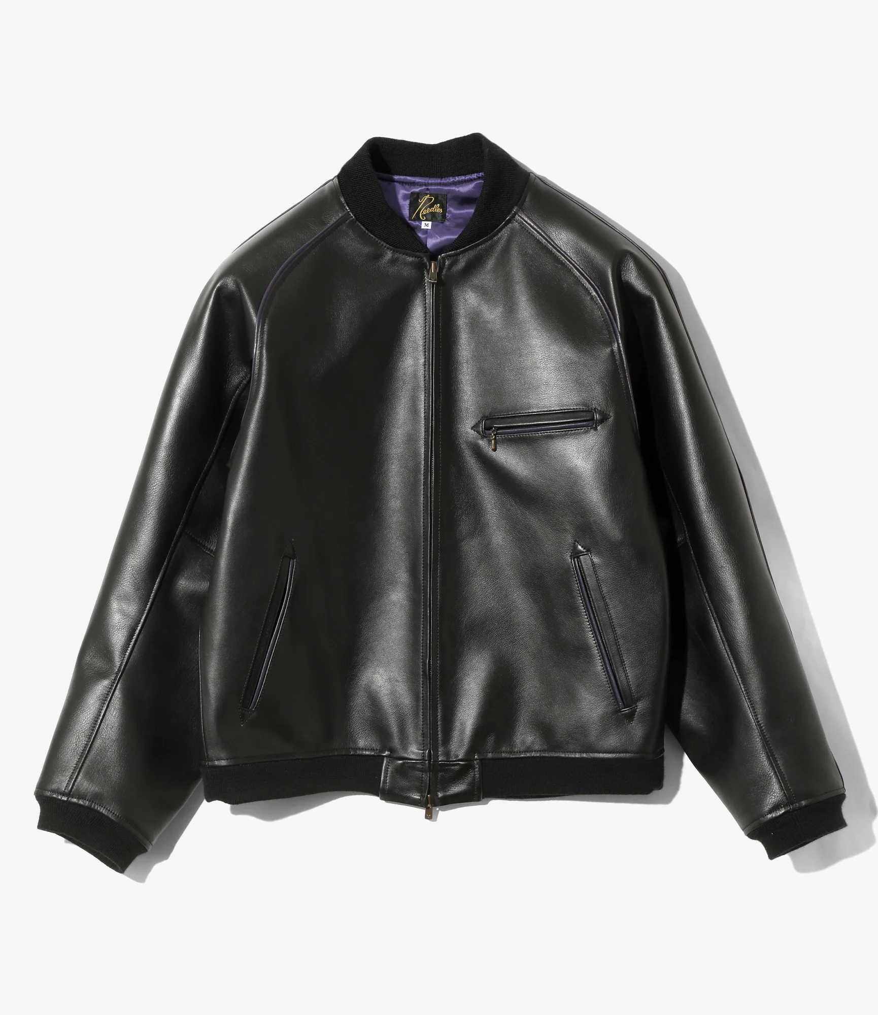 B.B. Jacket - Black - Cowhide Leather