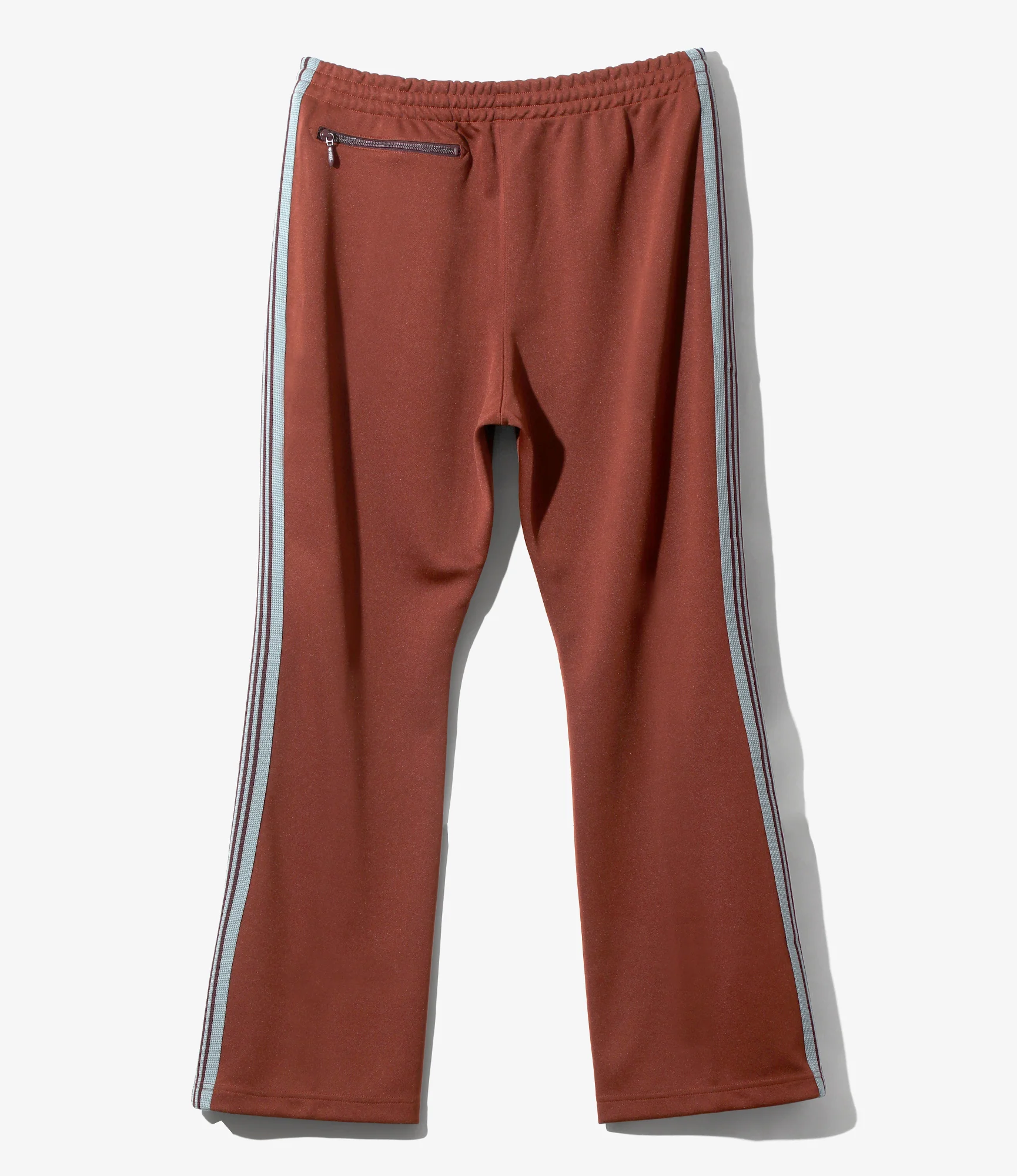 Boot-Cut Track Pant - Rust - Poly Smooth - Image 5