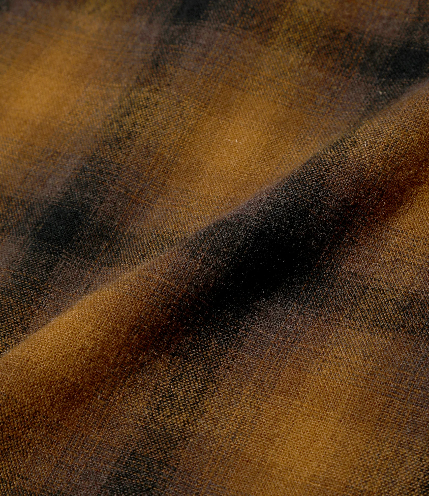 Classic Shirt - Brown - Wool Ombre Plaid - Image 5