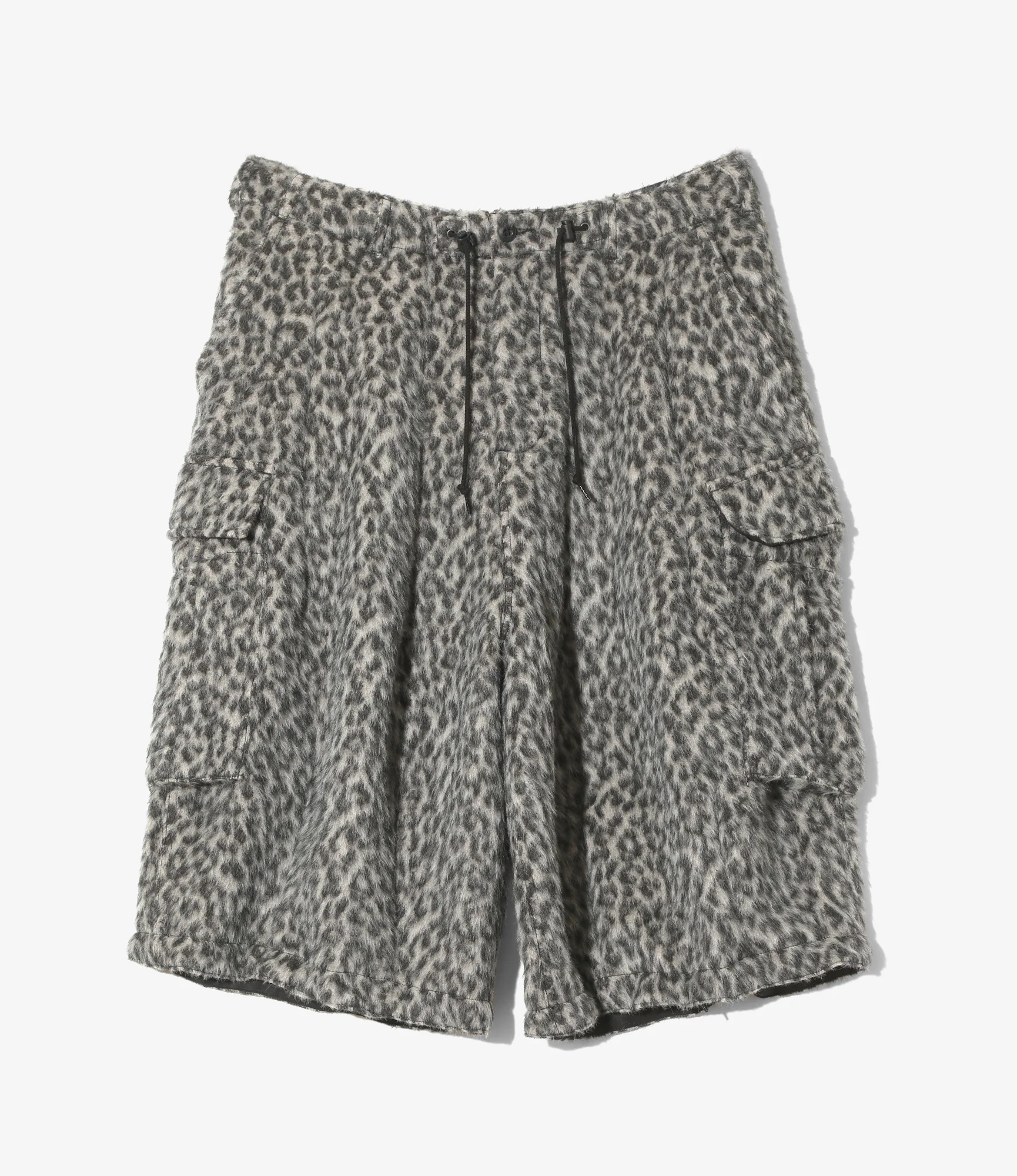 Cropped H.D. BDU Pant - Leopard - Alpaca Shaggy
