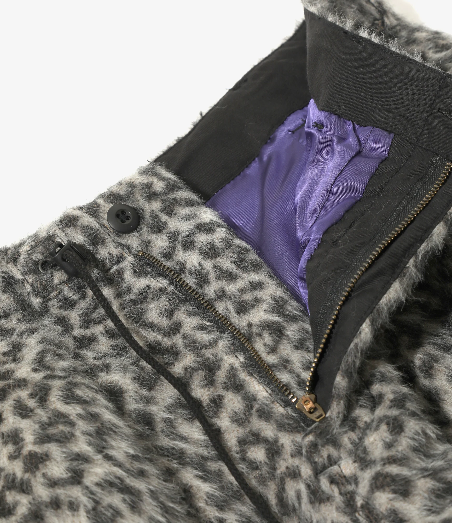 Cropped H.D. BDU Pant - Leopard - Alpaca Shaggy - Image 2