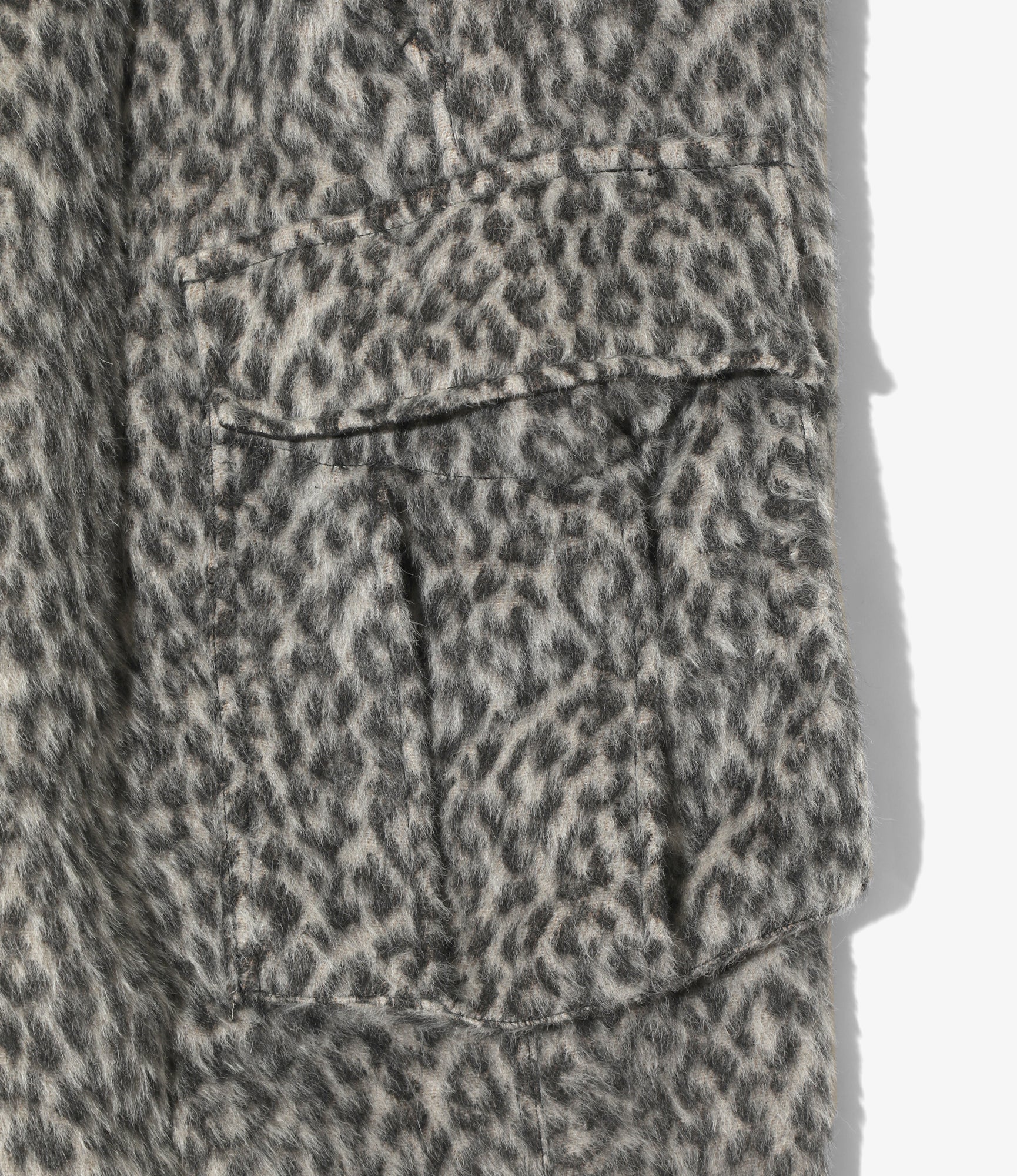 Cropped H.D. BDU Pant - Leopard - Alpaca Shaggy - Image 4