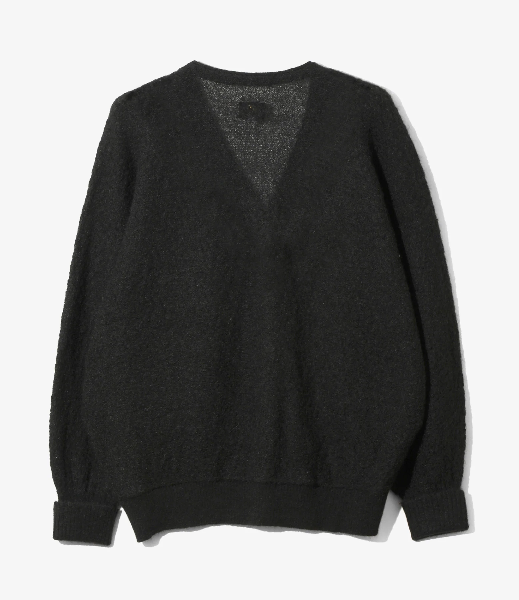 Dolman Sweater - Black - Crepe Weave - Image 4