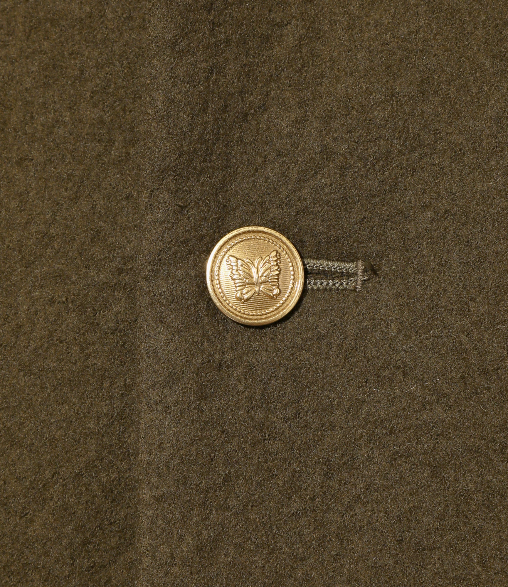 Easy Blazer - Olive - Shrunk Wool - Image 3