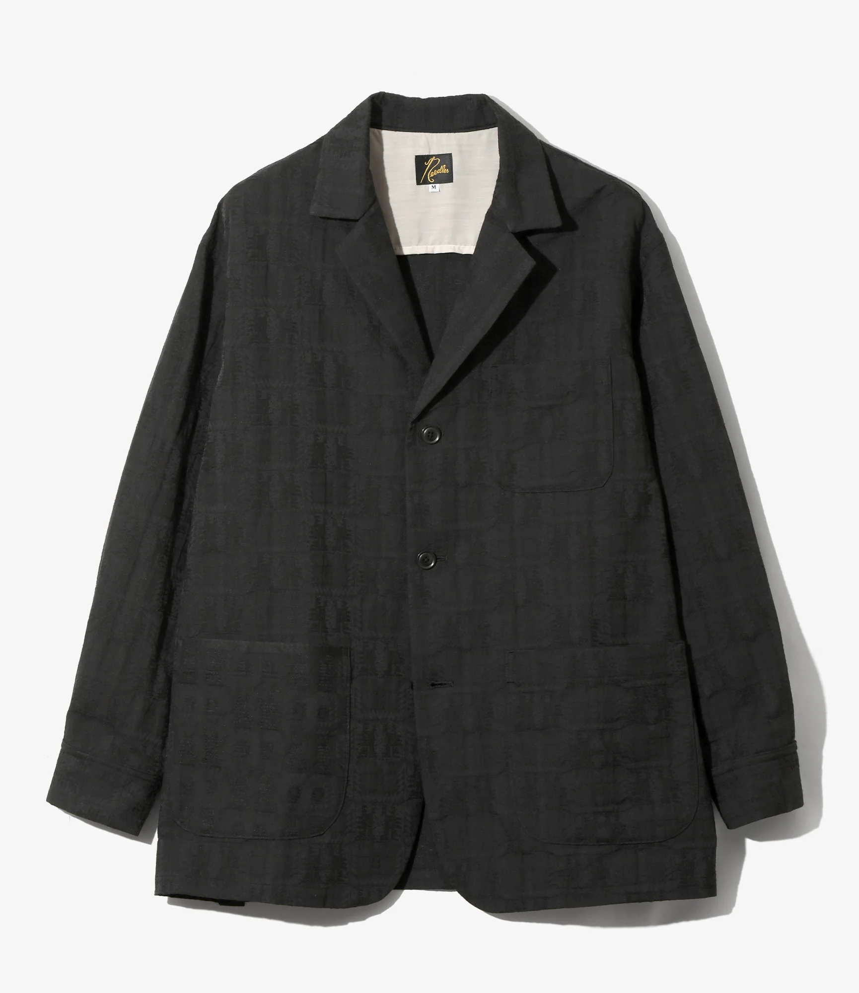 Easy Jacket - Black - Native Jacquard