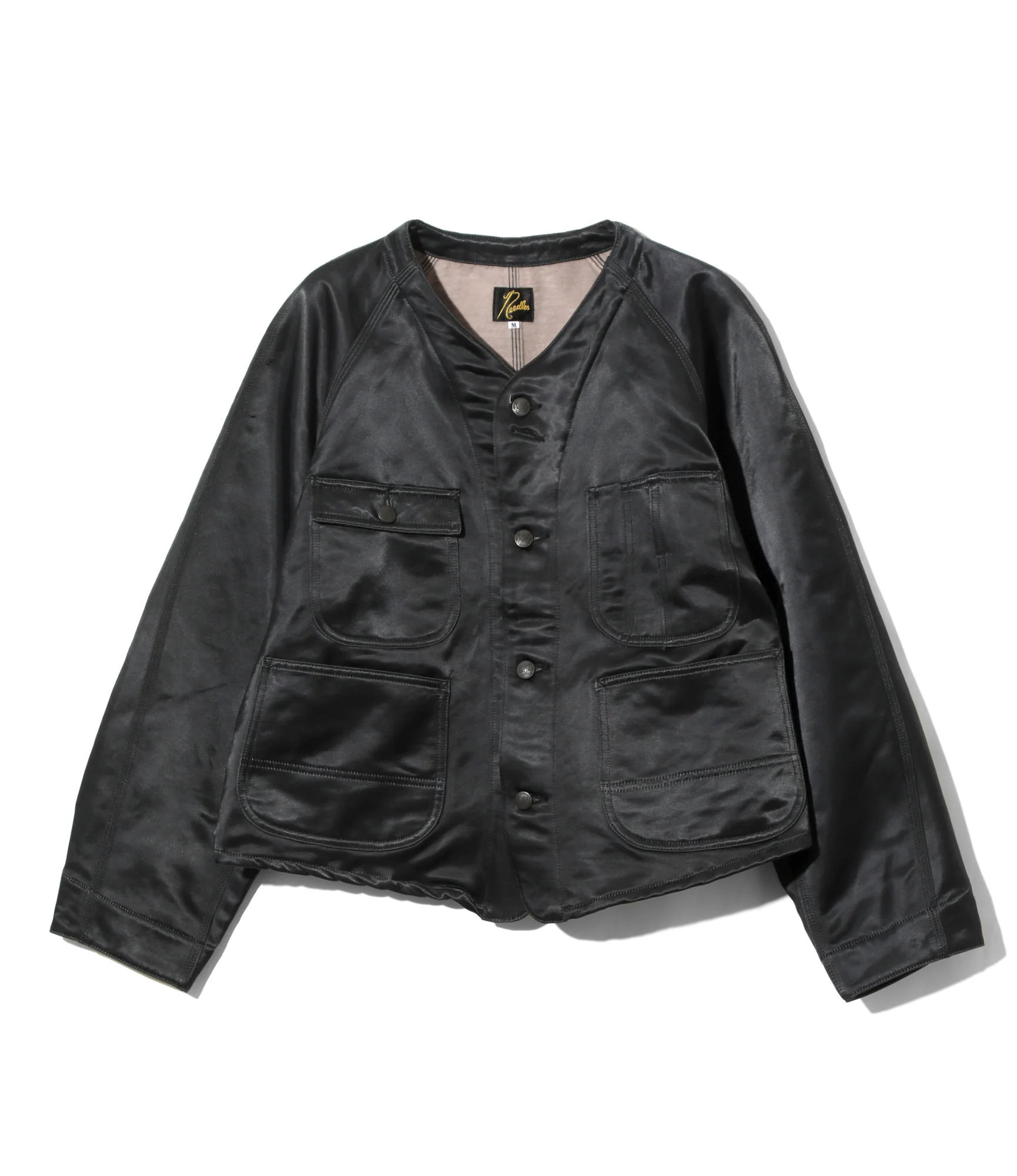 Engineer Jacket - Black - C/N Sateen