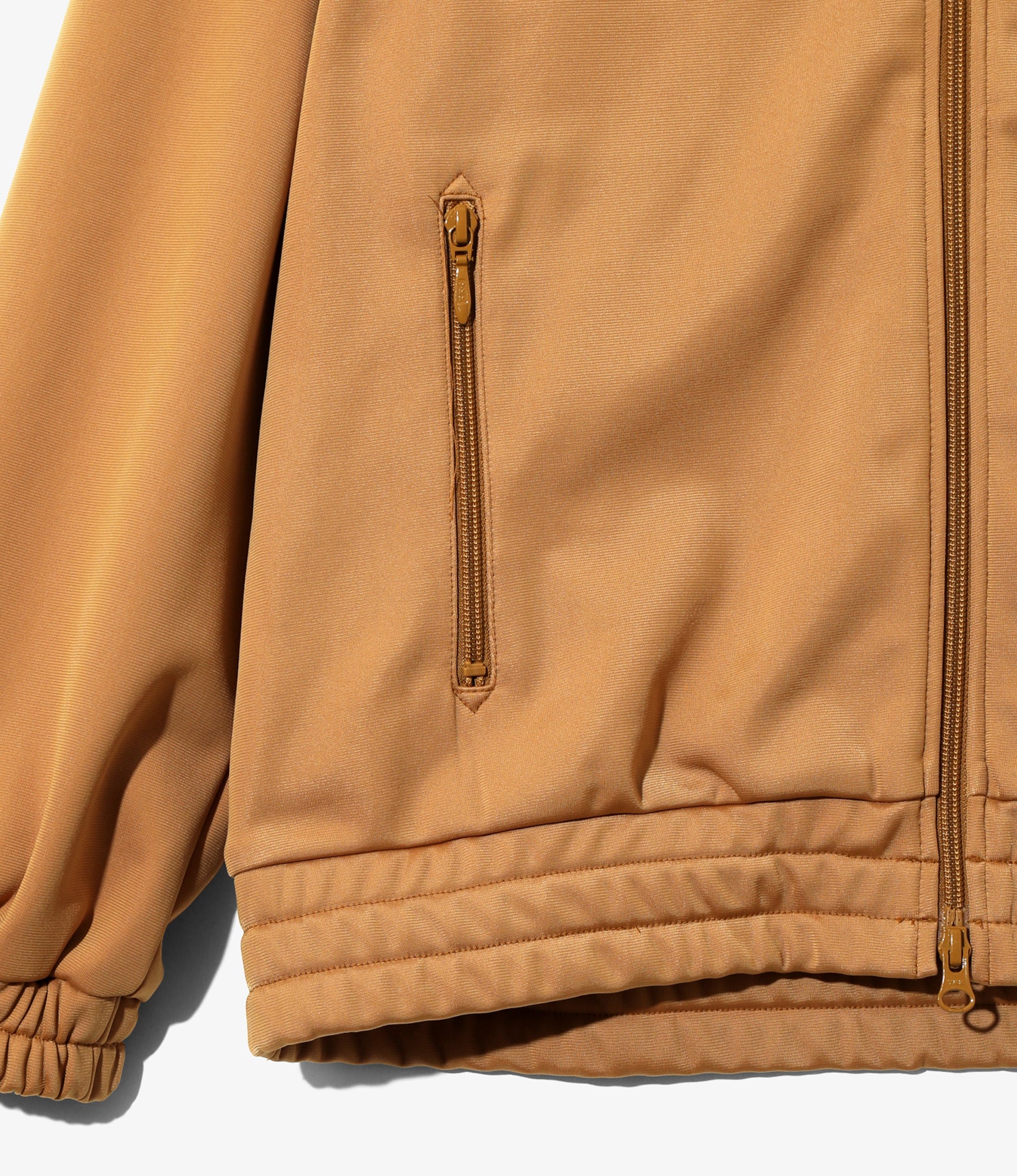Fringe Track Jacket - Gold - Tricot Jersey - Image 3