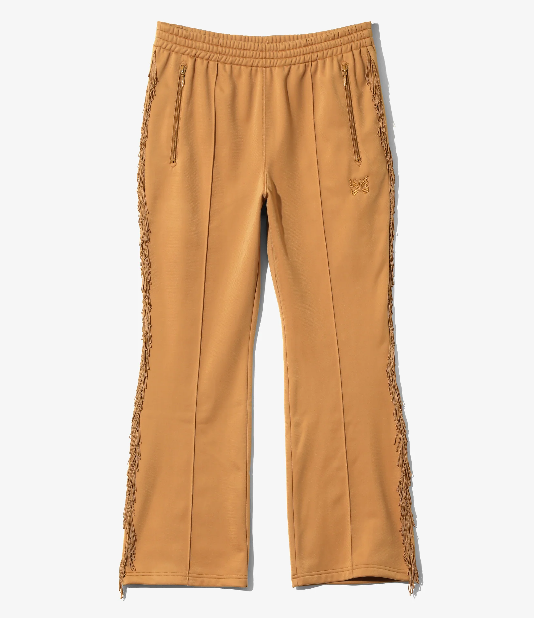 Fringe Track Pant - Gold - Tricot Jersey