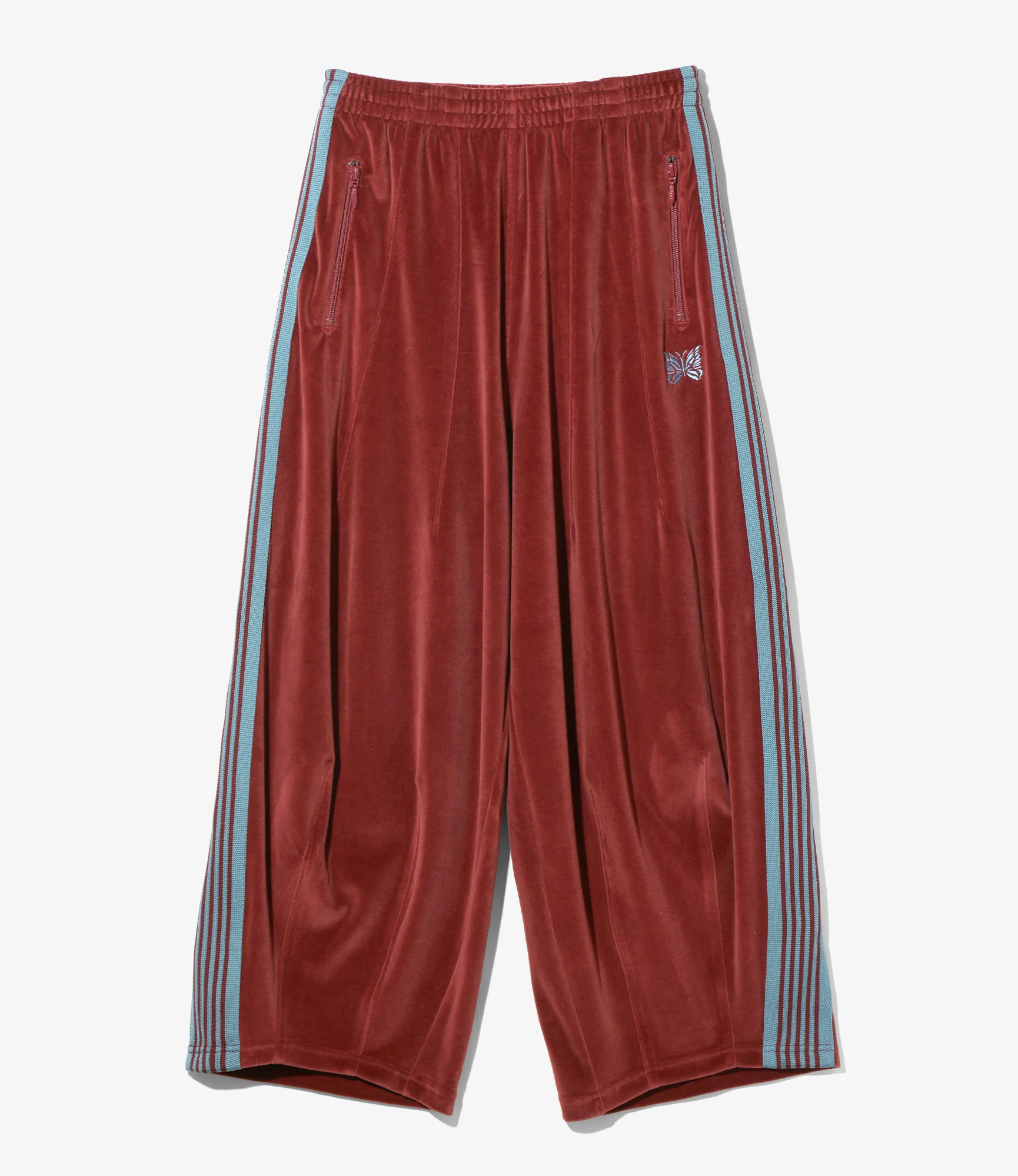 H.D. Track Pant - Burgundy - C/PE Velour