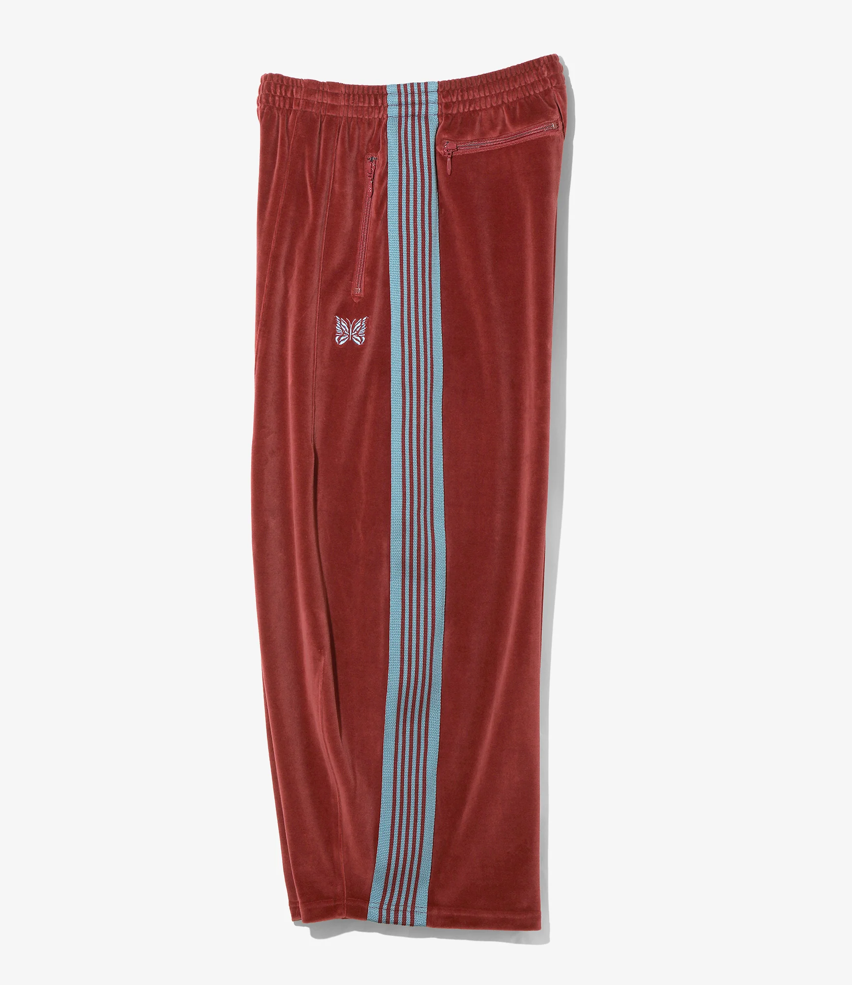 H.D. Track Pant - Burgundy - C/PE Velour - Image 4