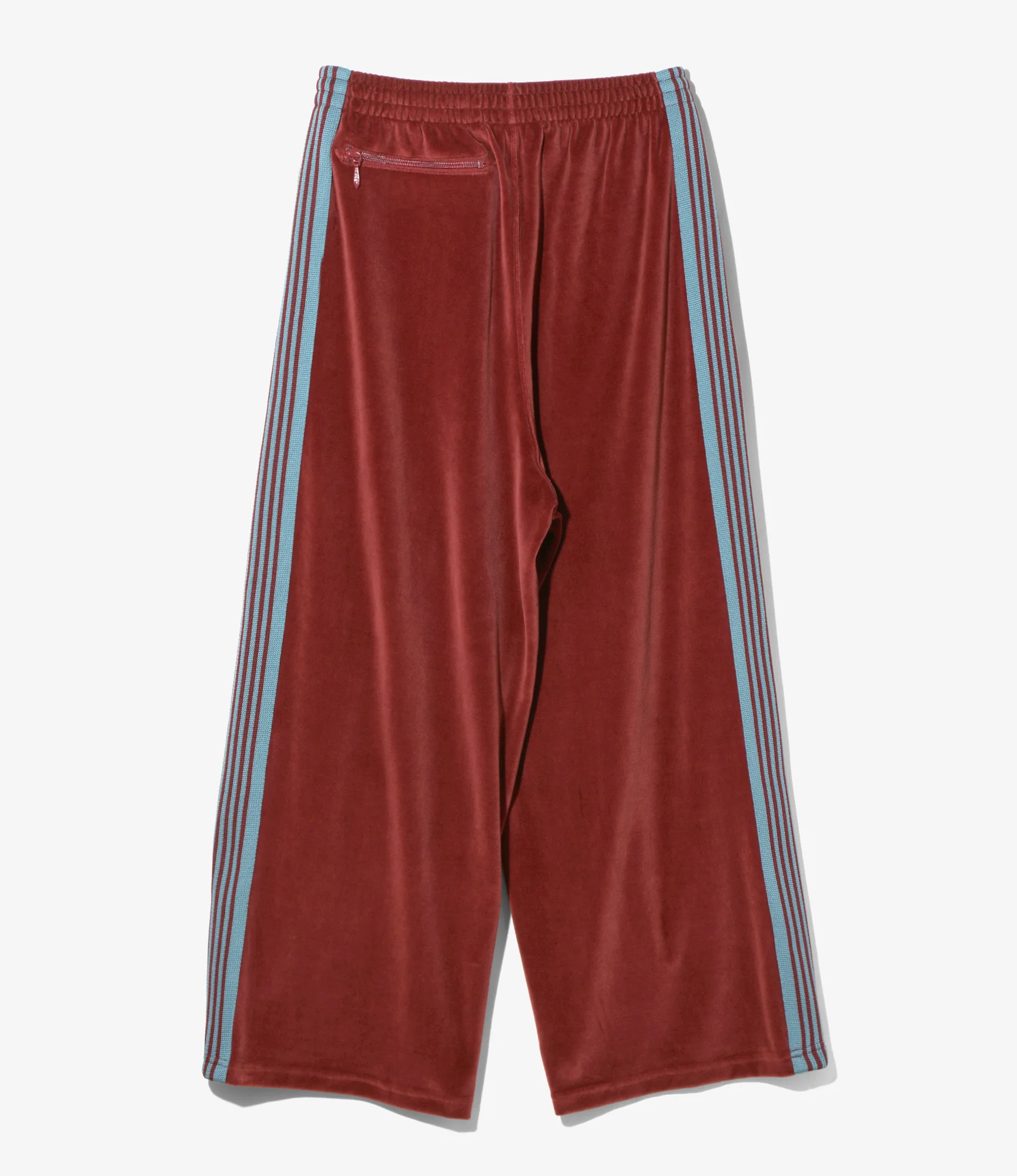 H.D. Track Pant - Burgundy - C/PE Velour - Image 5
