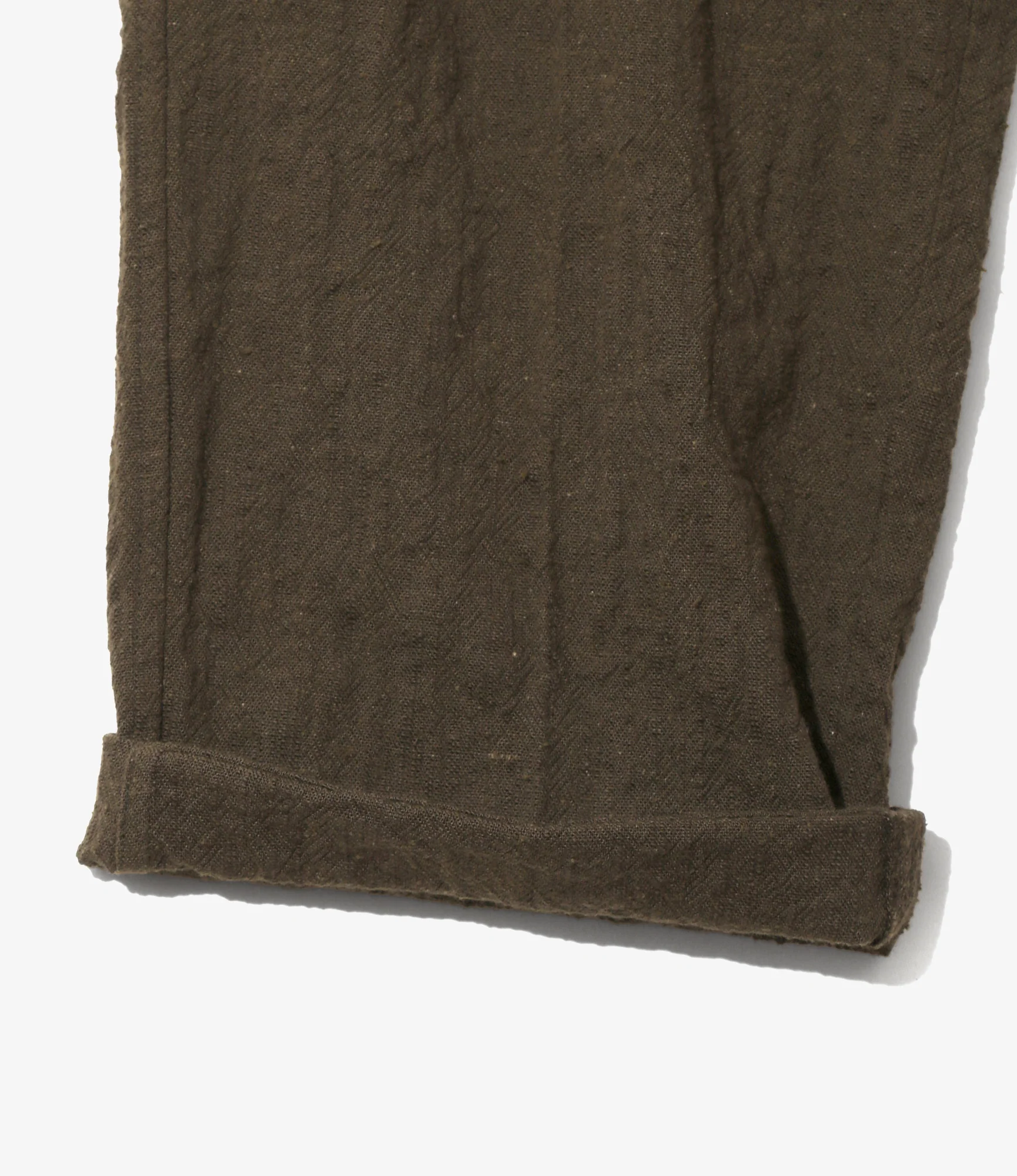 Hollywood Top Trouser - Olive - Slub Cloth - Image 5
