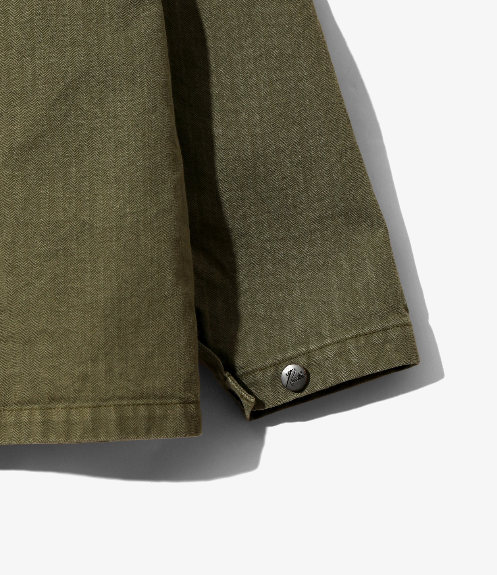 N-3 Jacket - Olive - Cotton Herringbone - Image 4