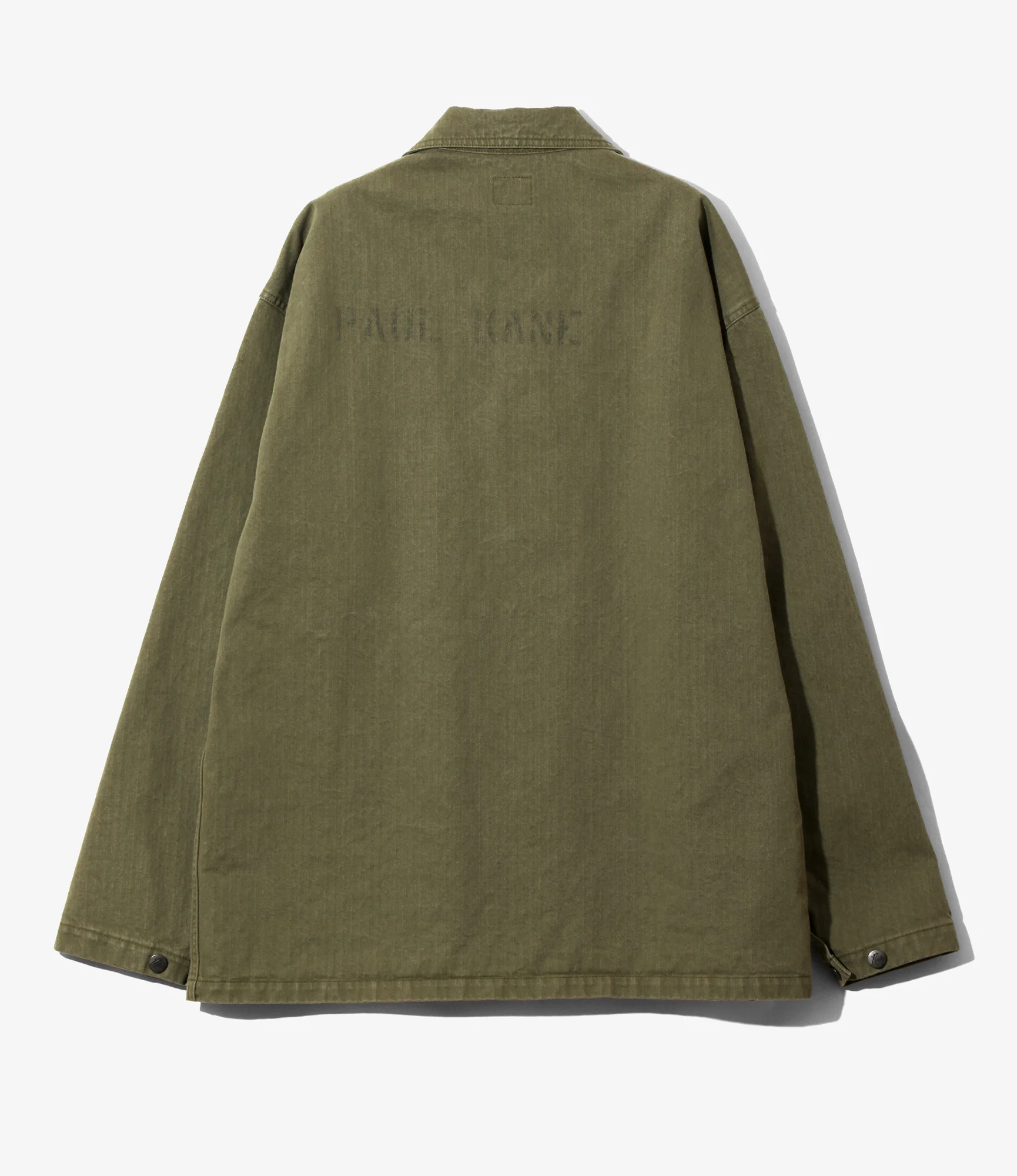 N-3 Jacket - Olive - Cotton Herringbone - Image 5