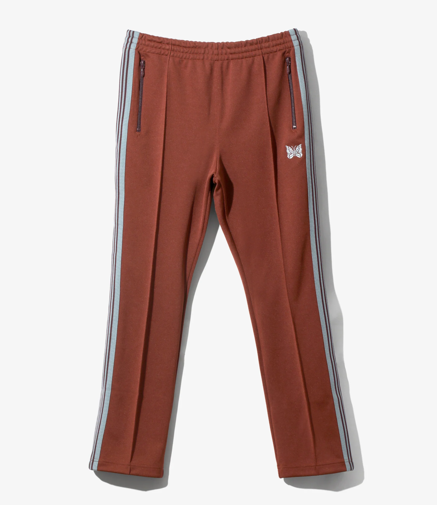 Narrow Track Pant - Rust - Poly Smooth