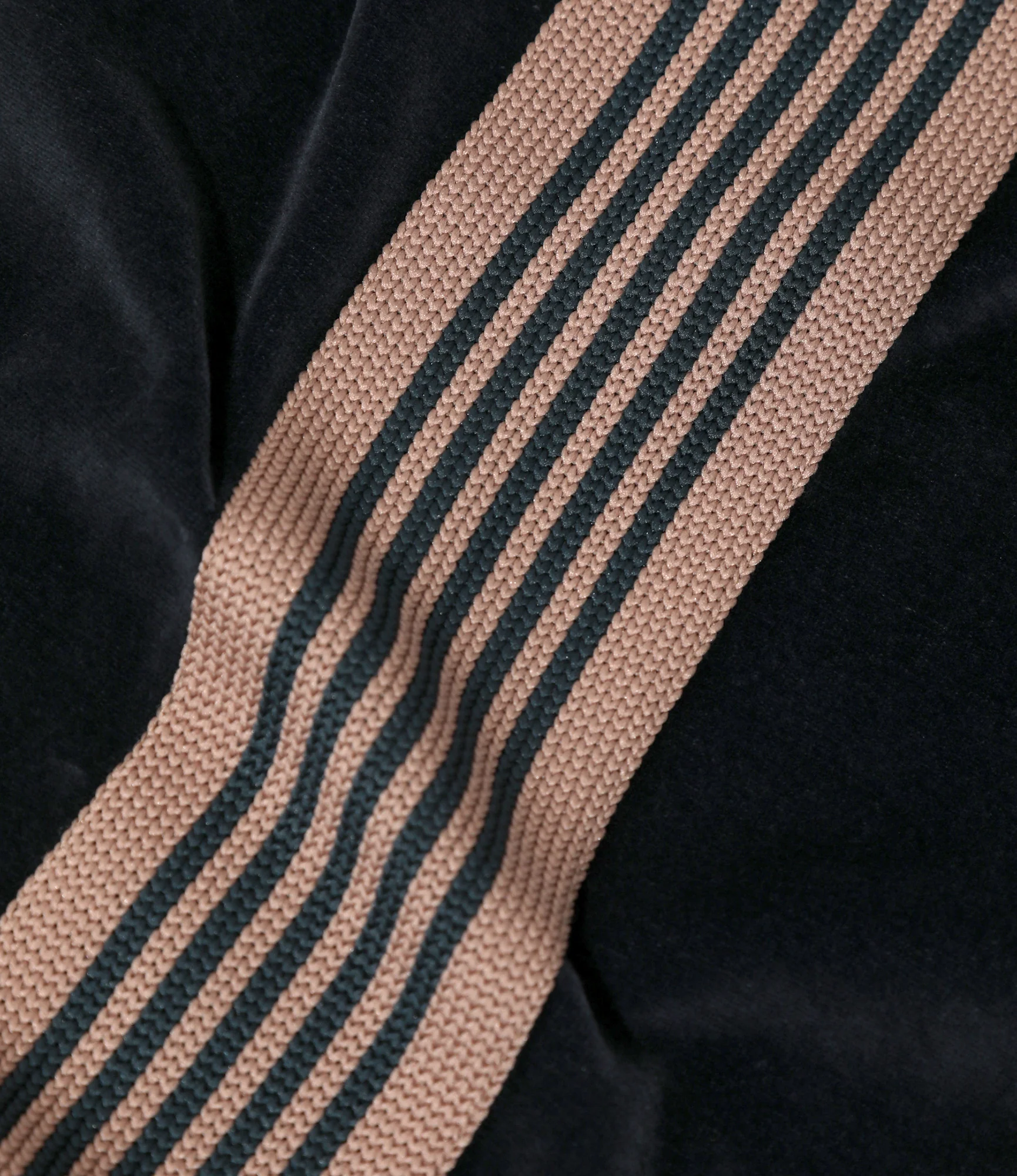 Narrow Track Pant - Steel Blue - C/PE Velour - Image 6