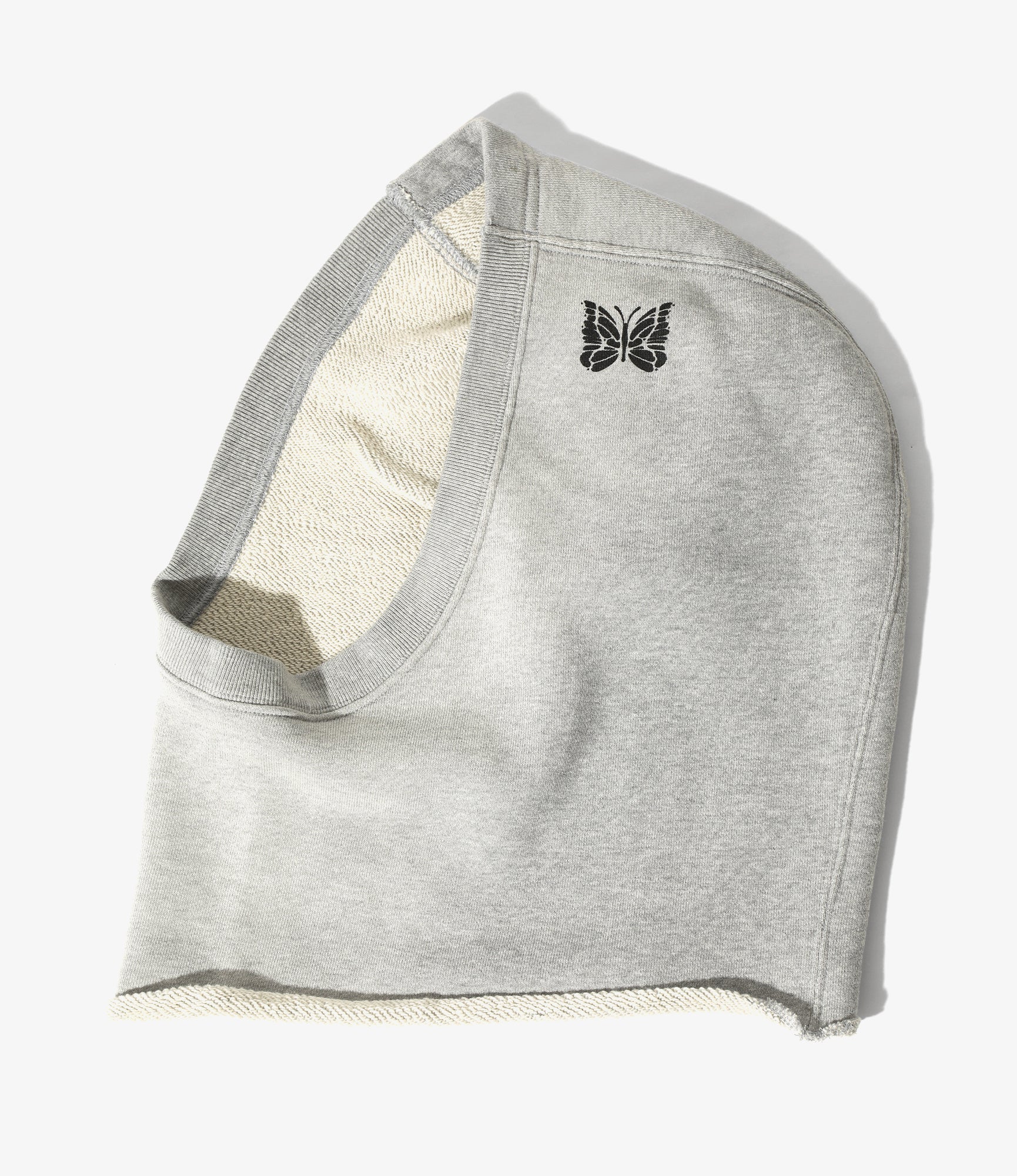 Nepenthes Special - Deconstructed Balaclava - H.Grey - Cotton French Terry