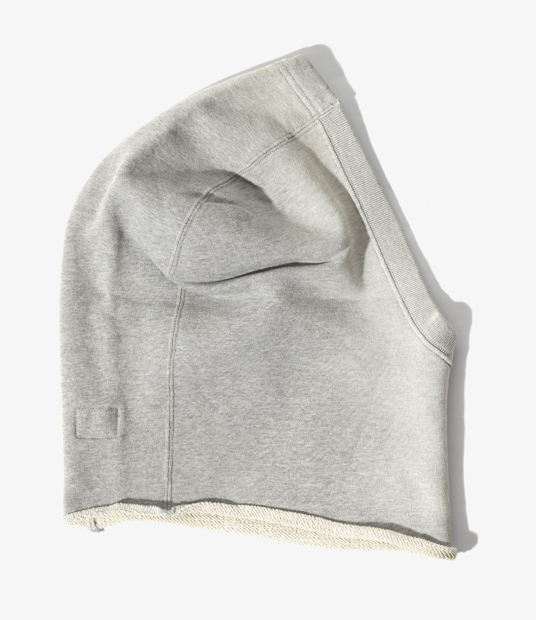 Nepenthes Special - Deconstructed Balaclava - H.Grey - Cotton French Terry - Image 3