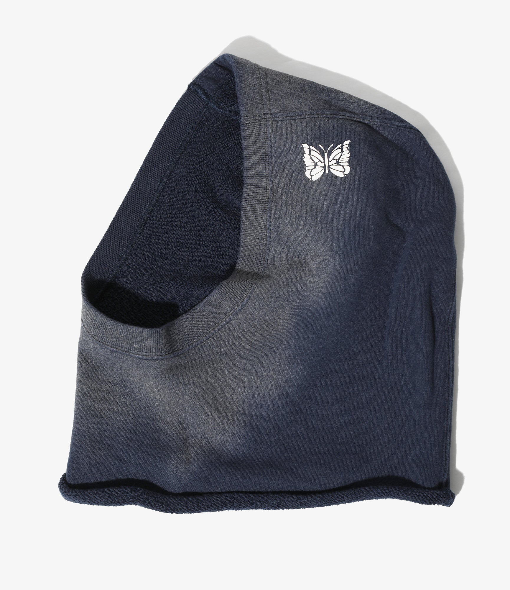 Nepenthes Special - Deconstructed Balaclava - Navy - Cotton French Terry