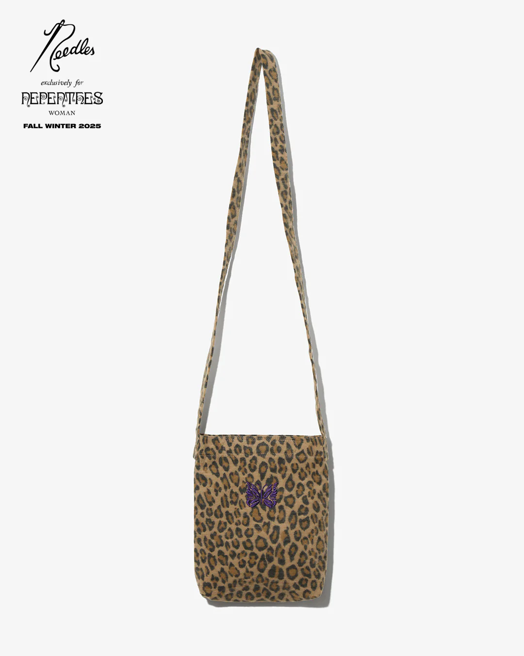 Nepenthes Special - Mini Book Bag - Leopard - Brushed Sateen