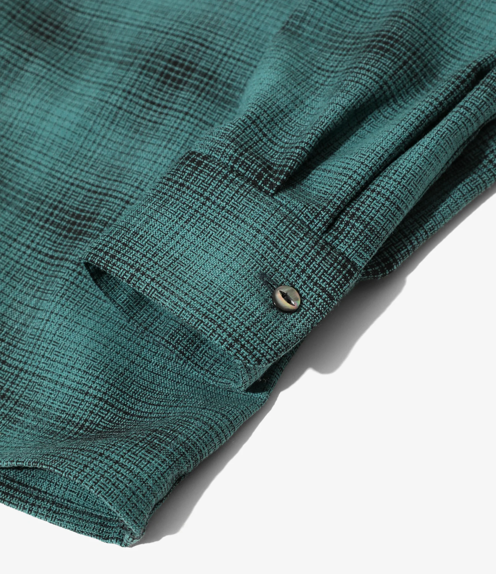 One-Up Shirt - Blue - Wool Shadow Plaid - Image 4