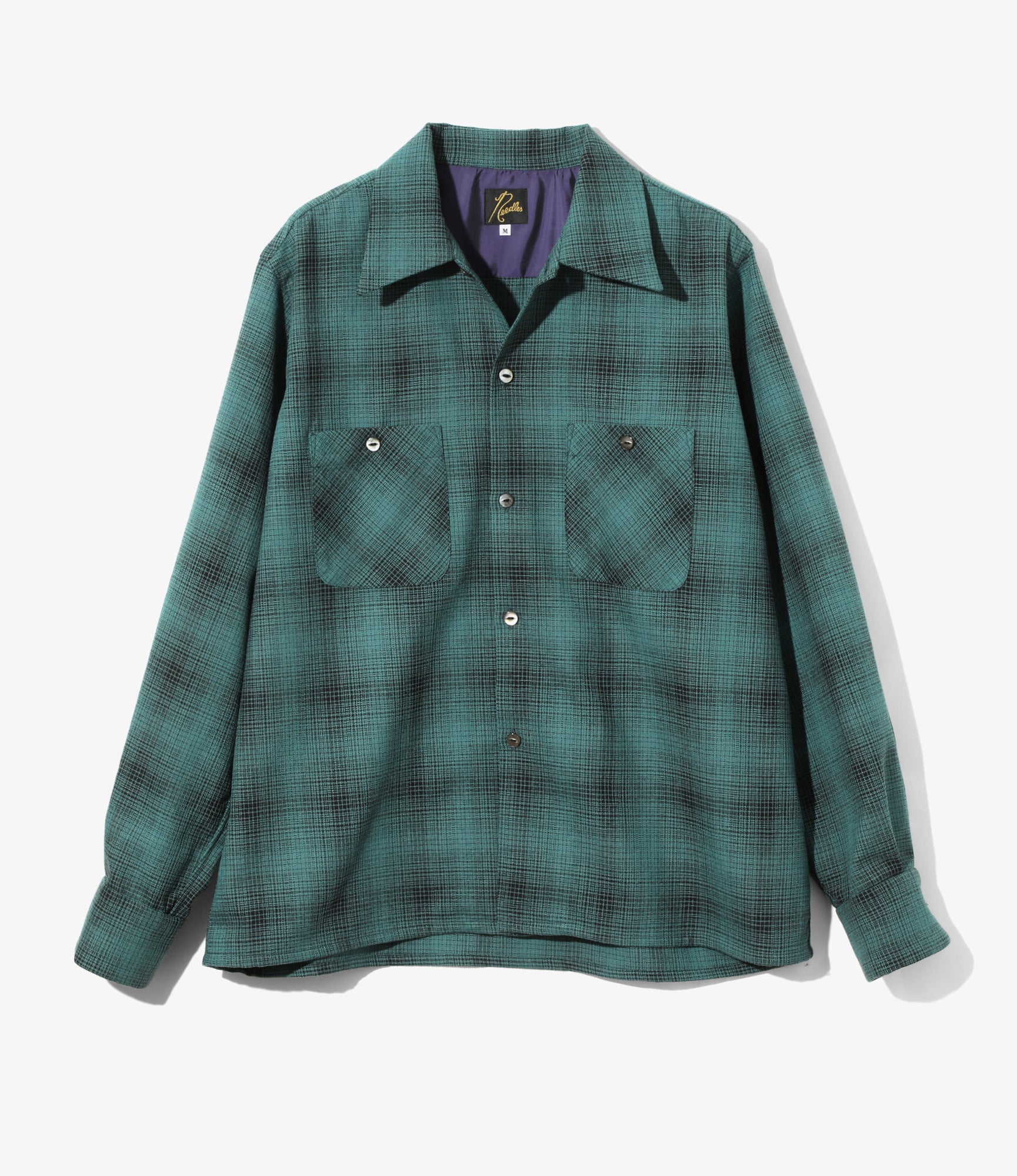 One-Up Shirt - Blue - Wool Shadow Plaid - Image 6