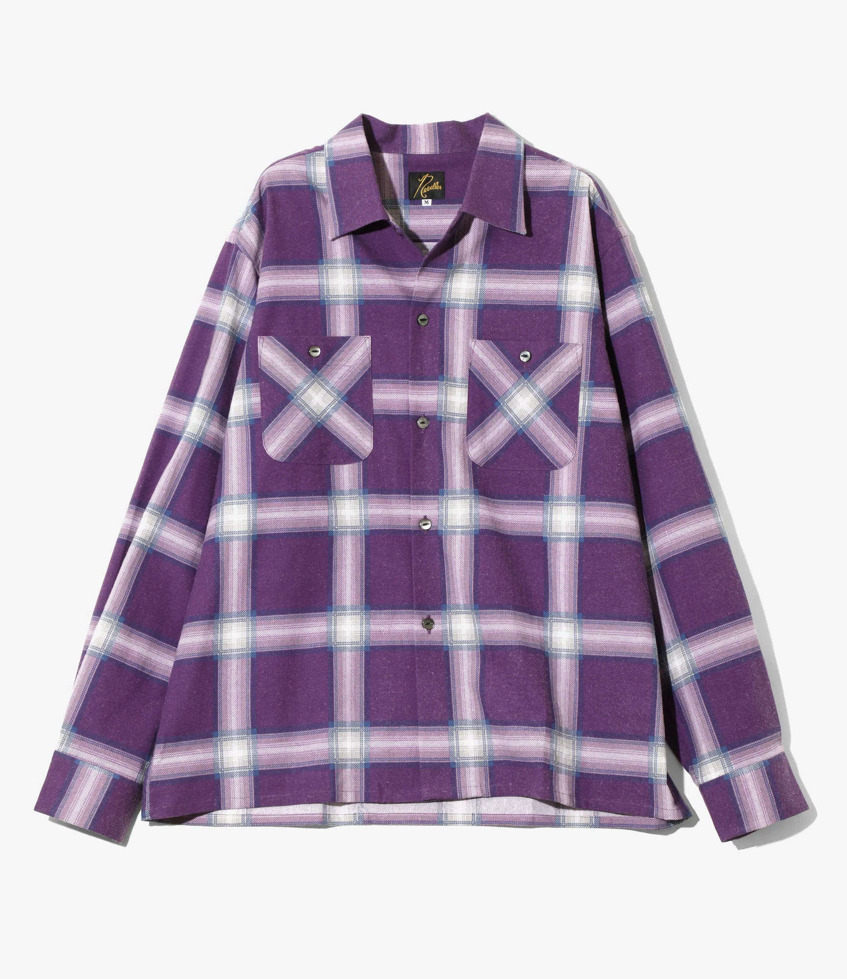 One-Up Shirt - Purple - Printed Flannel / Plaid