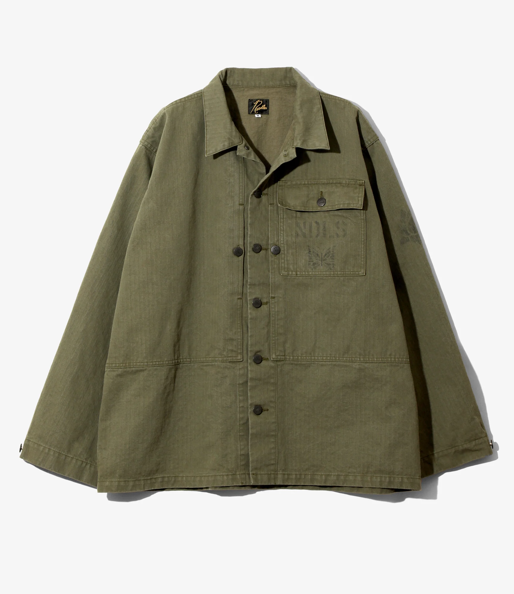 P-44 Jacket - Olive - Cotton Herringbone