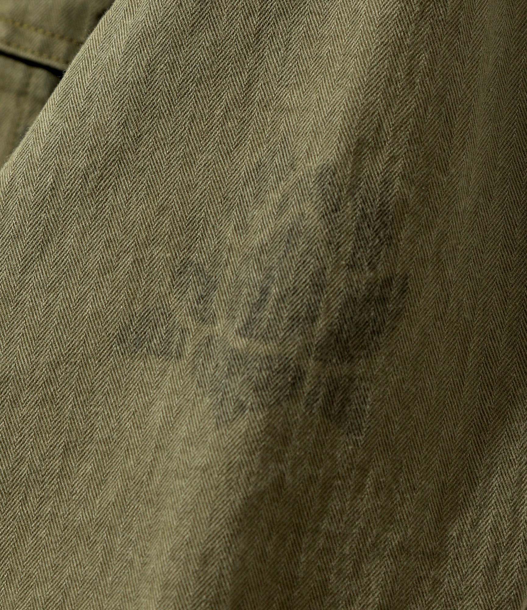 P-44 Jacket - Olive - Cotton Herringbone - Image 2