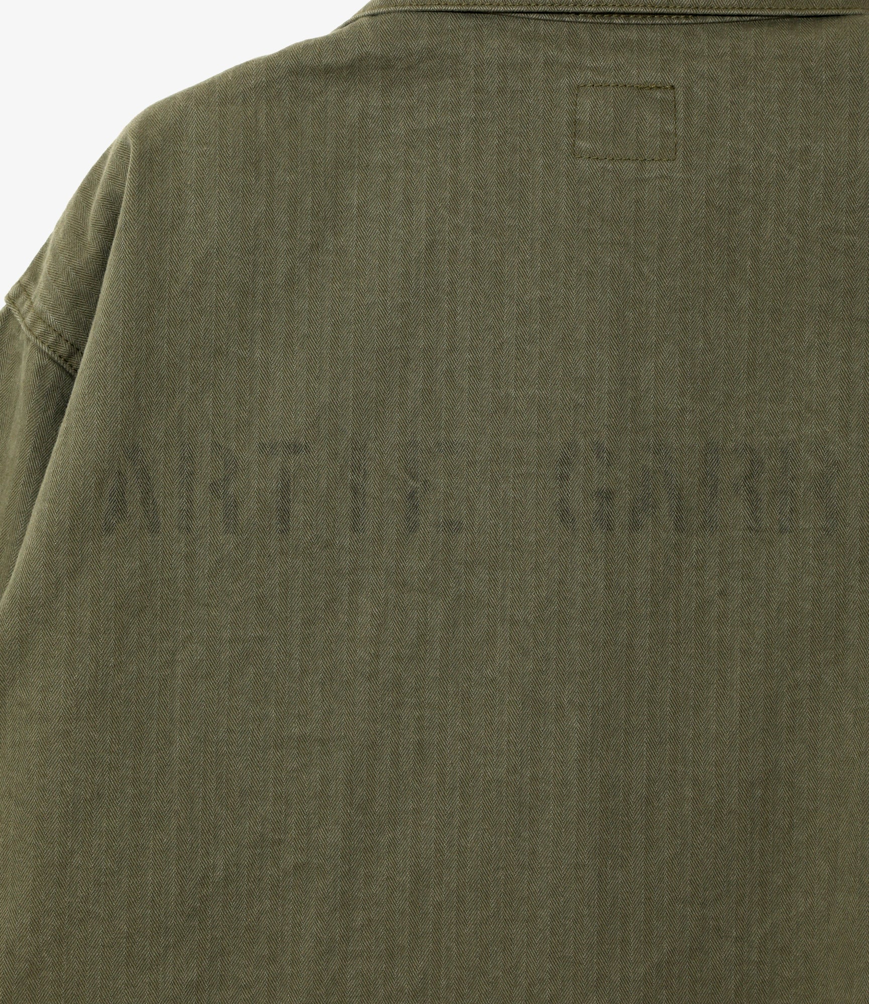 P-44 Jacket - Olive - Cotton Herringbone - Image 4