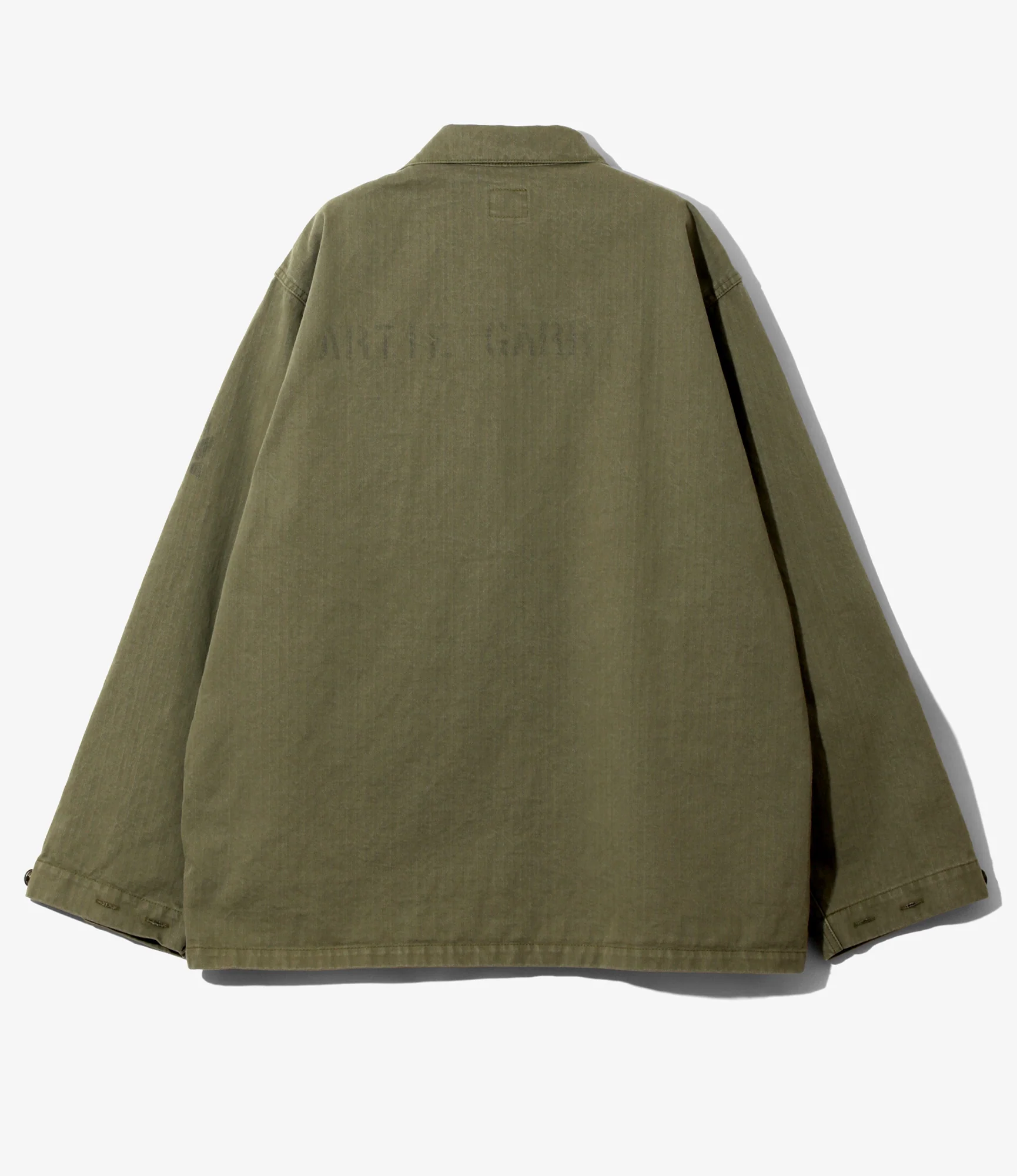 P-44 Jacket - Olive - Cotton Herringbone - Image 5
