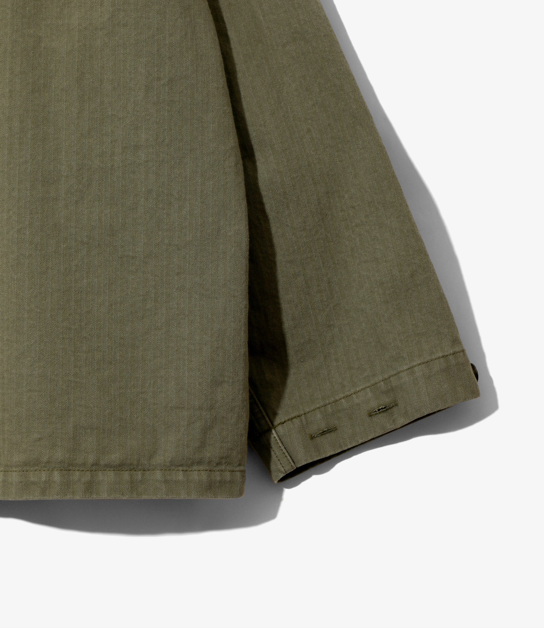 P-44 Jacket - Olive - Cotton Herringbone - Image 6