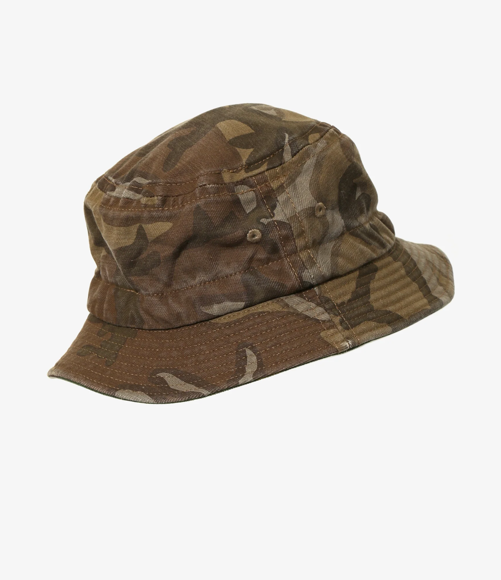 Reversible Bucket Hat - Camo - Camo Twill - Image 3