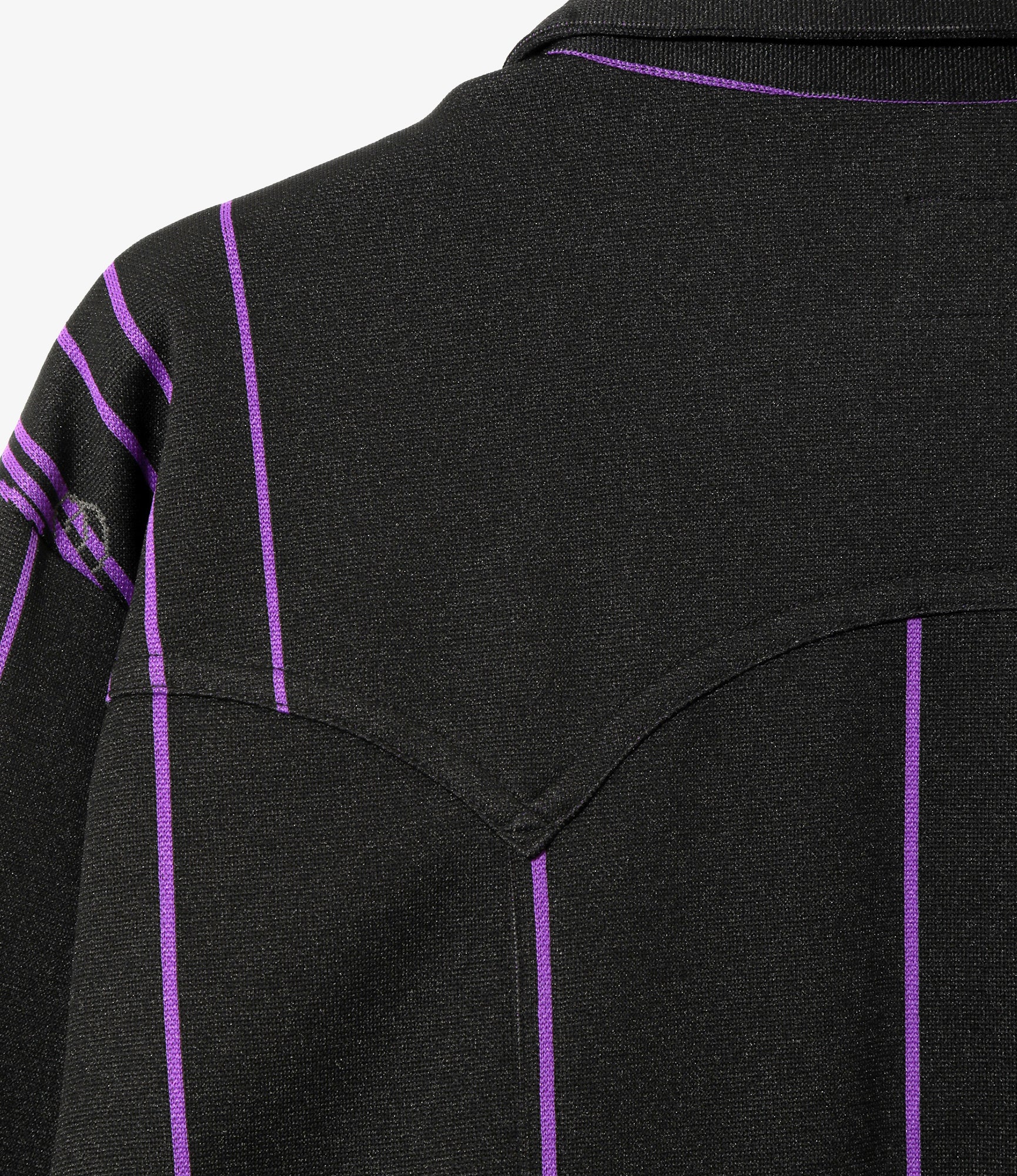Women's Saddleman Shirt - Black - Poly Jacquard - Image 6
