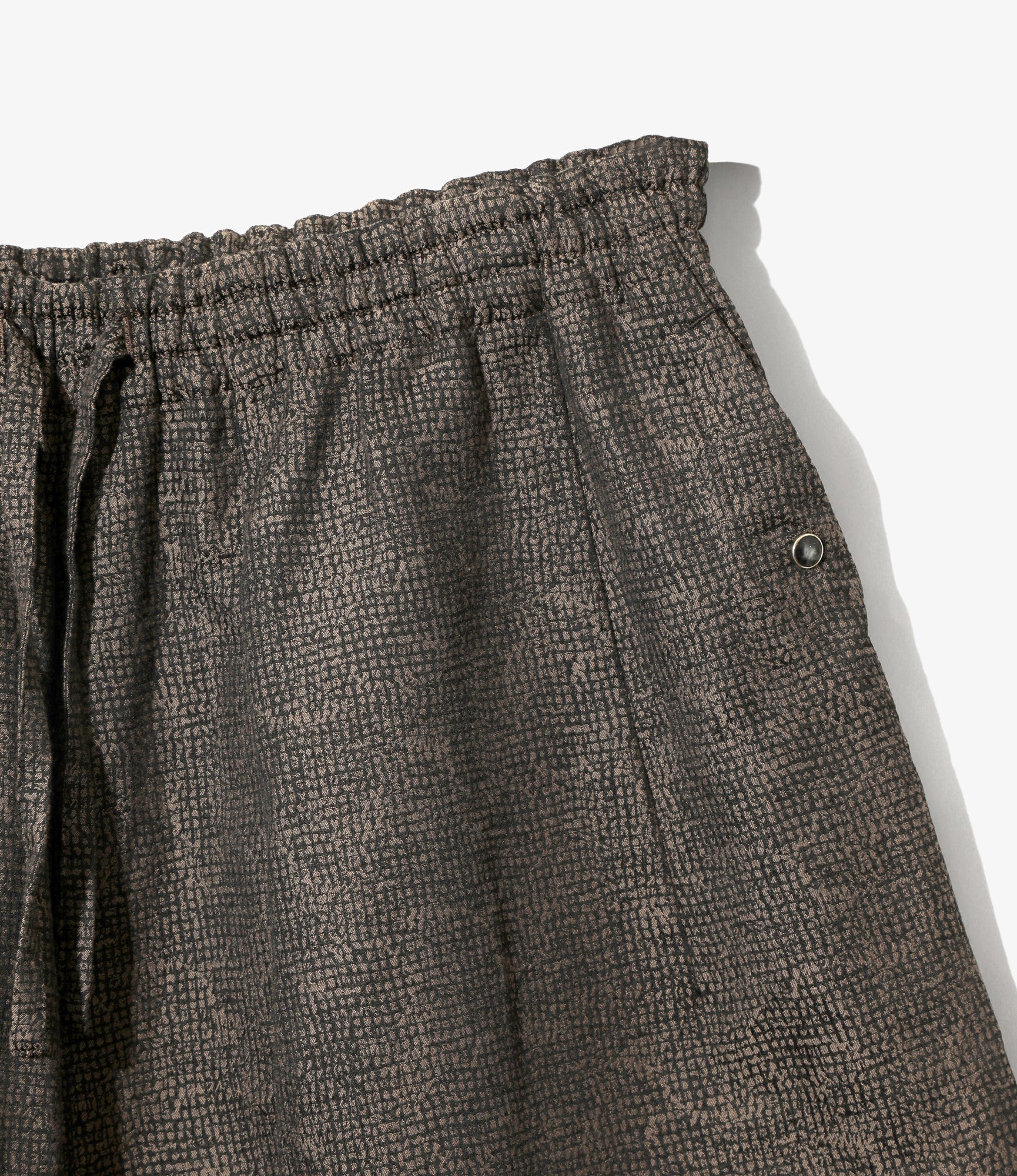 String Cowboy H.D. Short - Brown - Micro Shadow Plaid - Image 2
