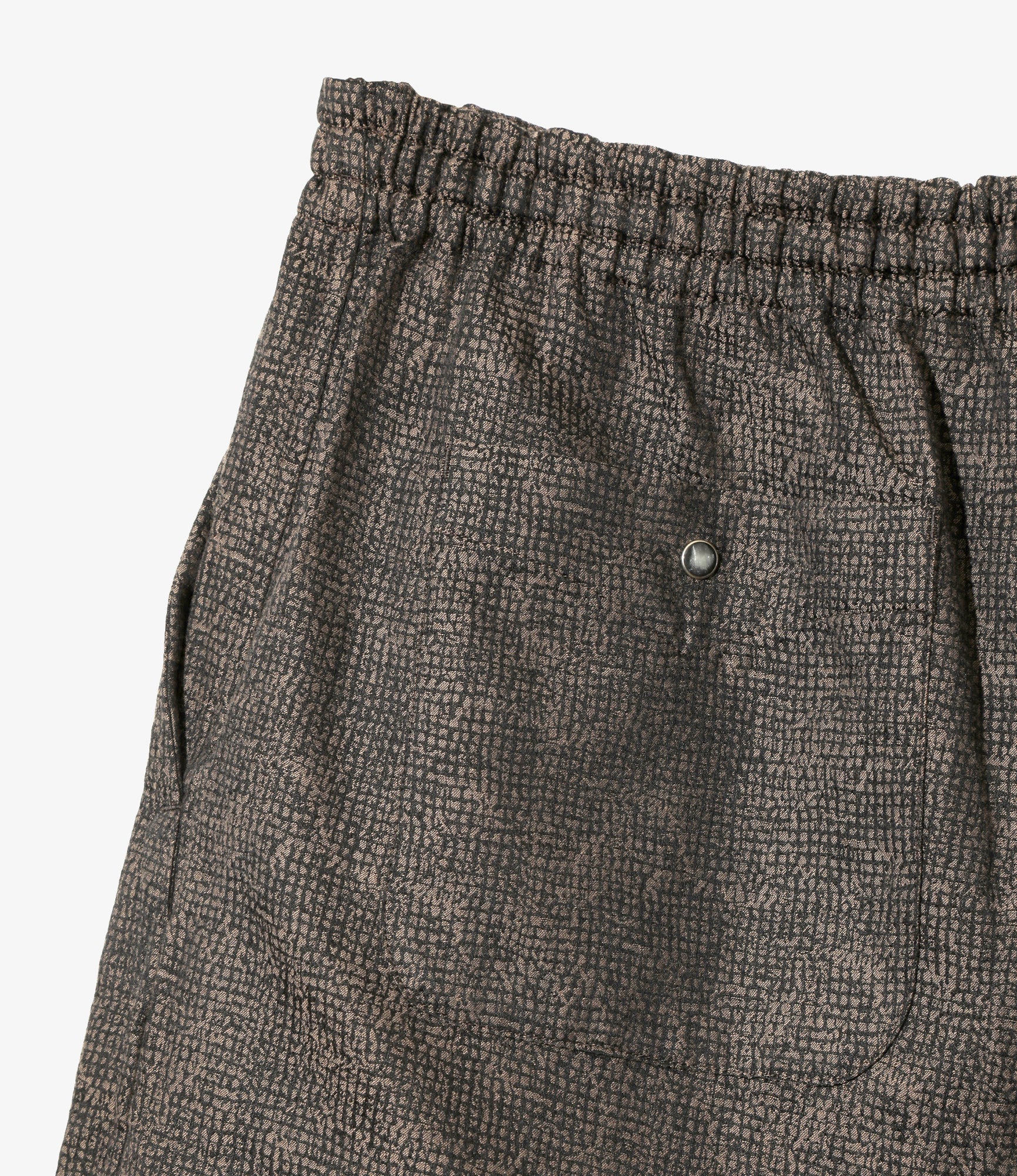 String Cowboy H.D. Short - Brown - Micro Shadow Plaid - Image 4