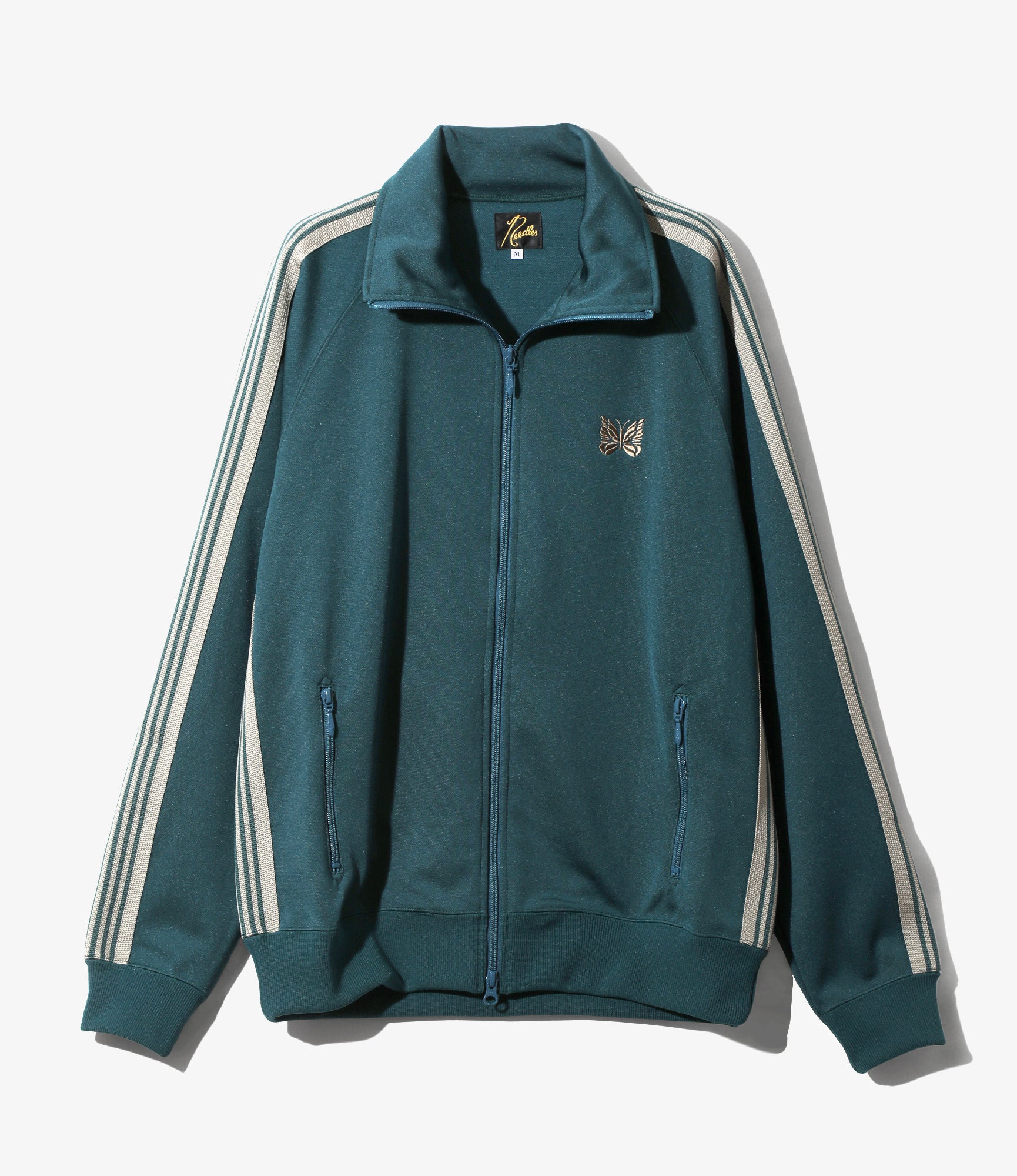 Women's Track Jacket - Green - Poly Smooth