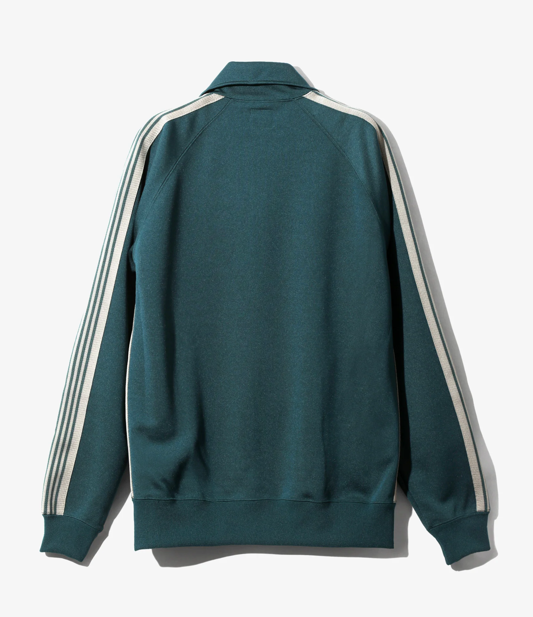 Women's Track Jacket - Green - Poly Smooth - Image 4
